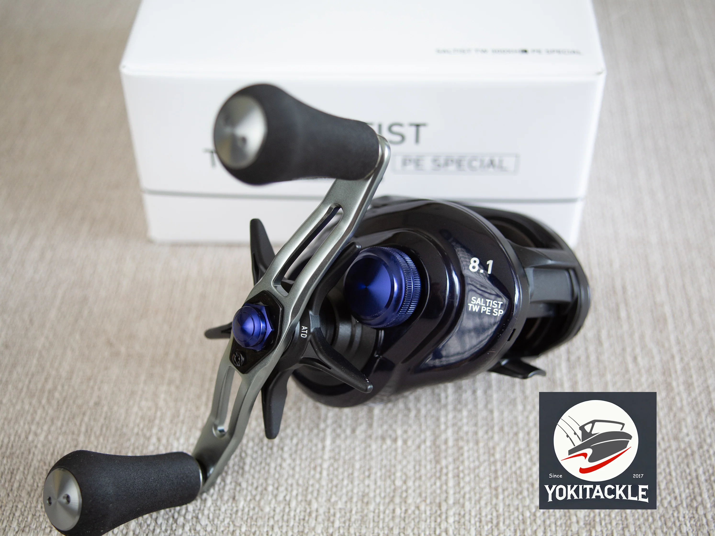 Brand New Daiwa 23 SALTIST SV TW 300XHL PE SPECIAL Baitcasting Reel - Image 5
