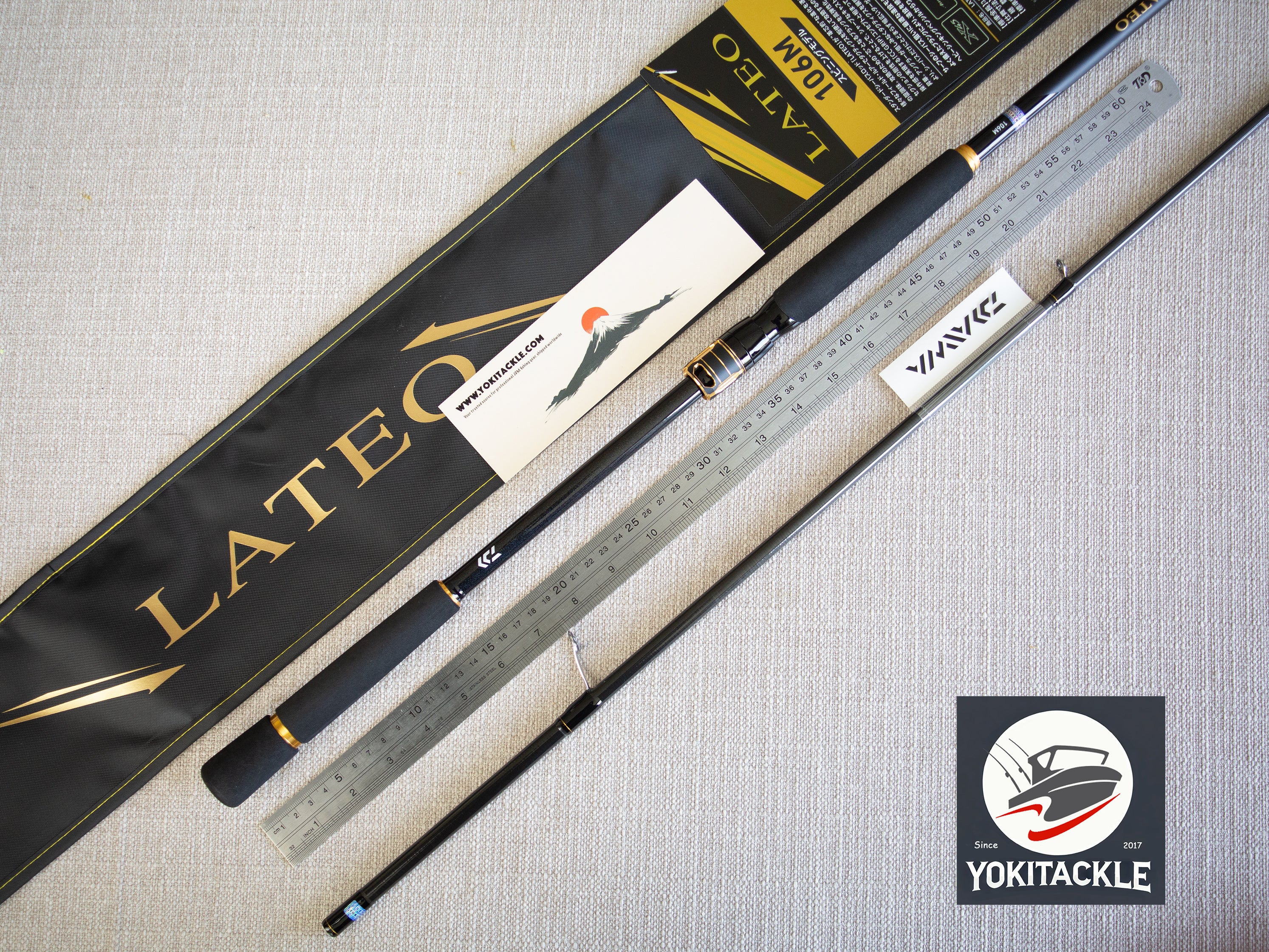 Brand New Daiwa 24 LATEO 106M-K Spinning Rod - Image 10