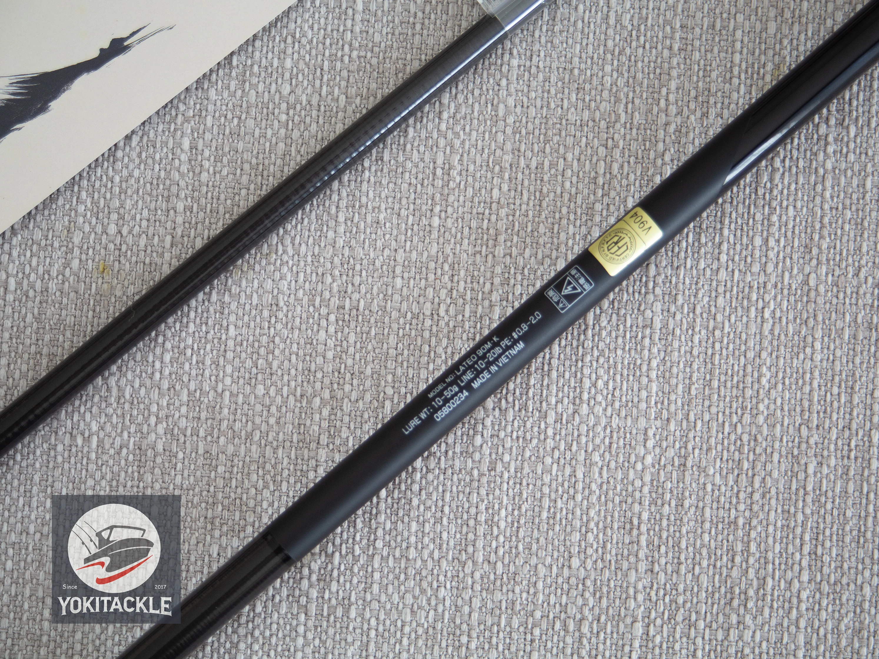 Brand New  Daiwa 24 LATEO 90M-K Spinning Rod - Image 9