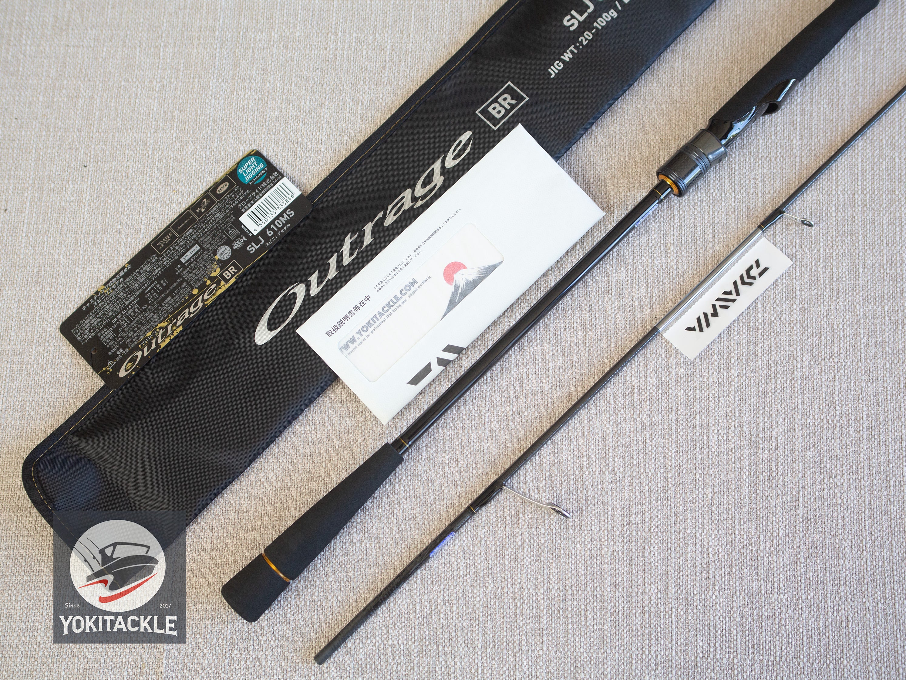 Brand New Daiwa 24 OUTRAGE BR SLJ 610MS Spinning Rod - Image 6
