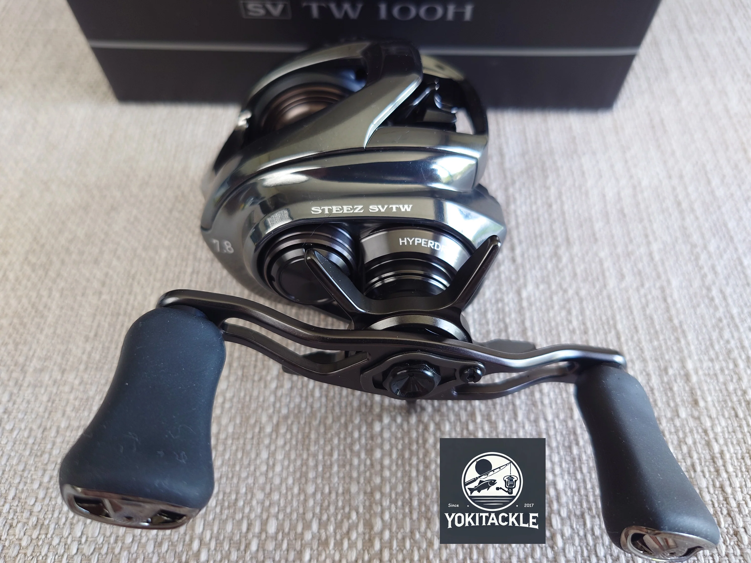 Brand New Daiwa 24 STEEZ SV TW 100H Baitcasting Reel - Image 3