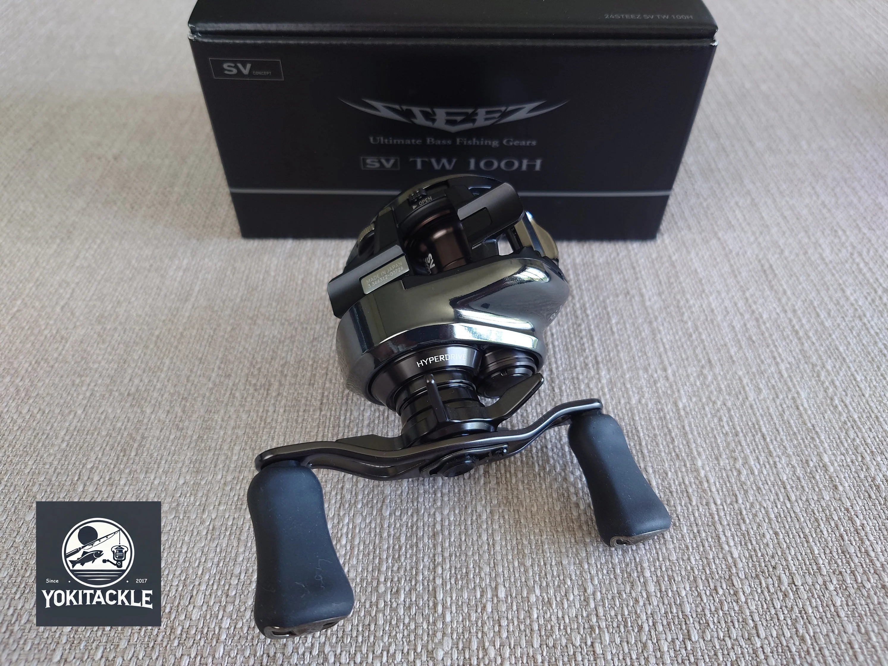 Brand New Daiwa 24 STEEZ SV TW 100H Baitcasting Reel - Image 5