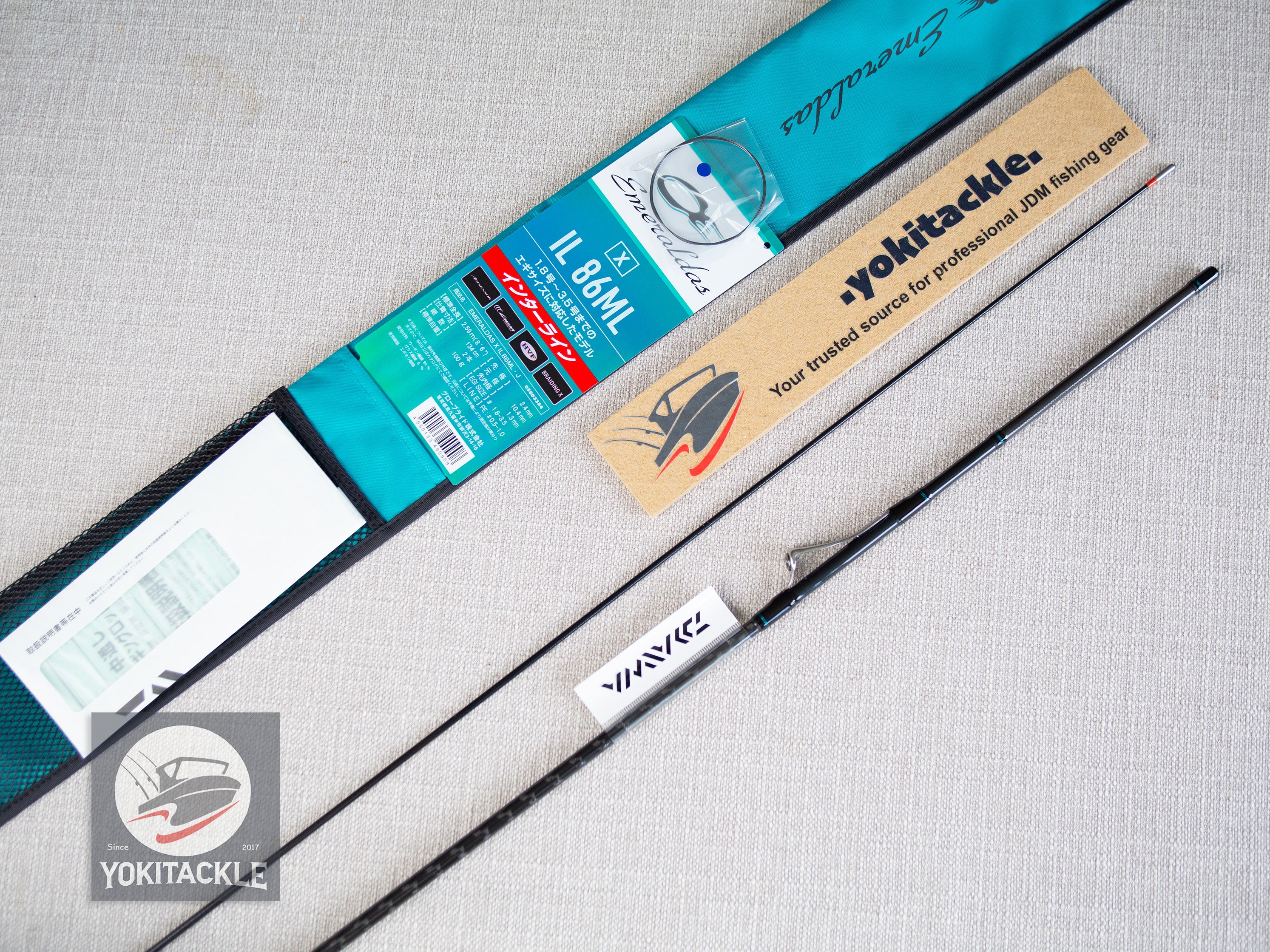 Brand New Daiwa 25 EMERALDAS X IL 86ML-J Inter Line Spinning Rod for Eging - Image 9