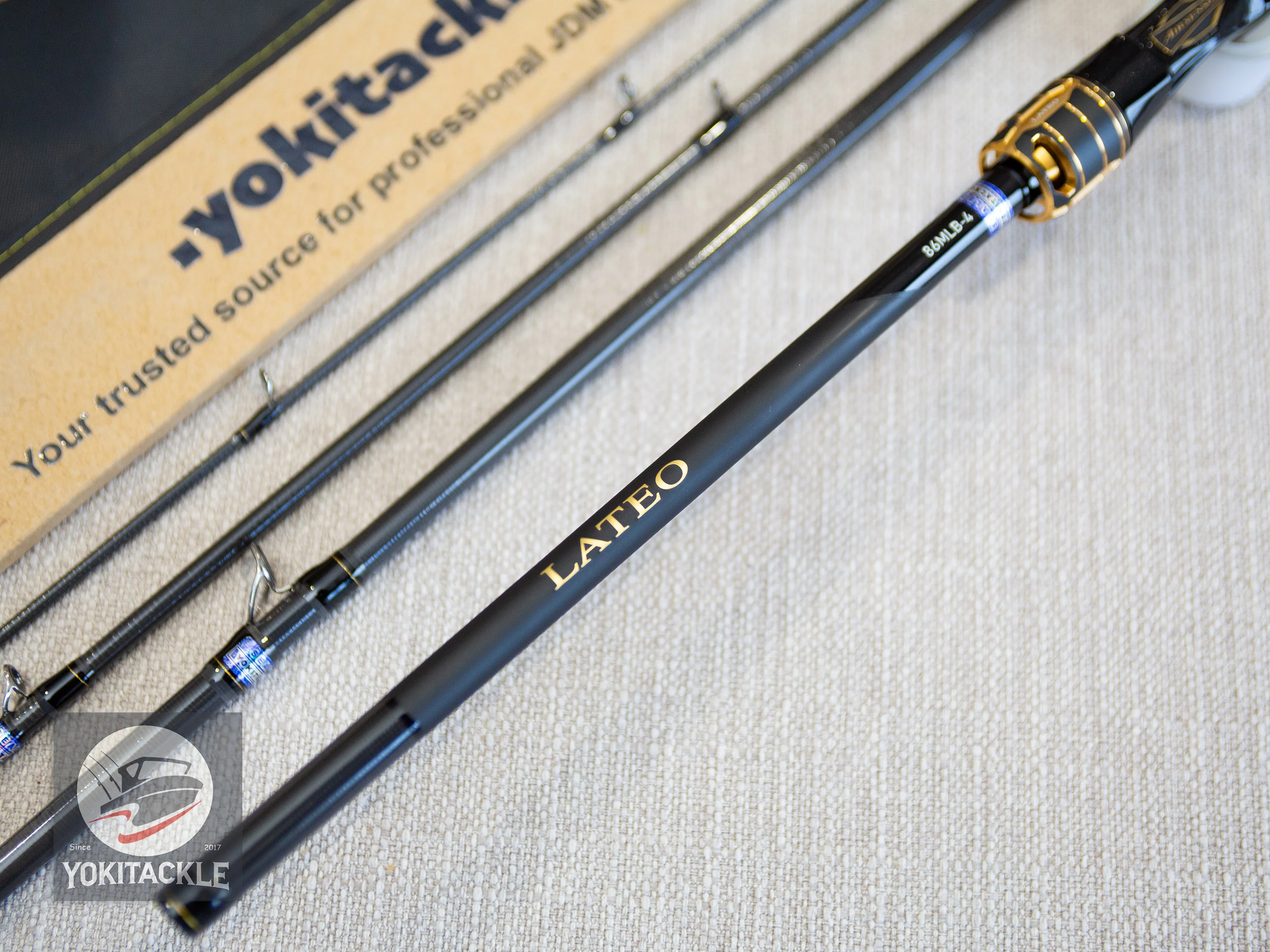 Brand New  Daiwa 25 LATEO 86MLB-4-K Baitcasting Rod - Image 4