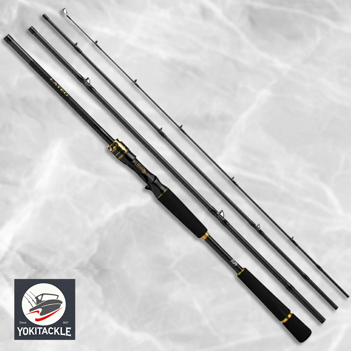Brand New Daiwa 25 LATEO 93MB-4-K Baitcasting Rod