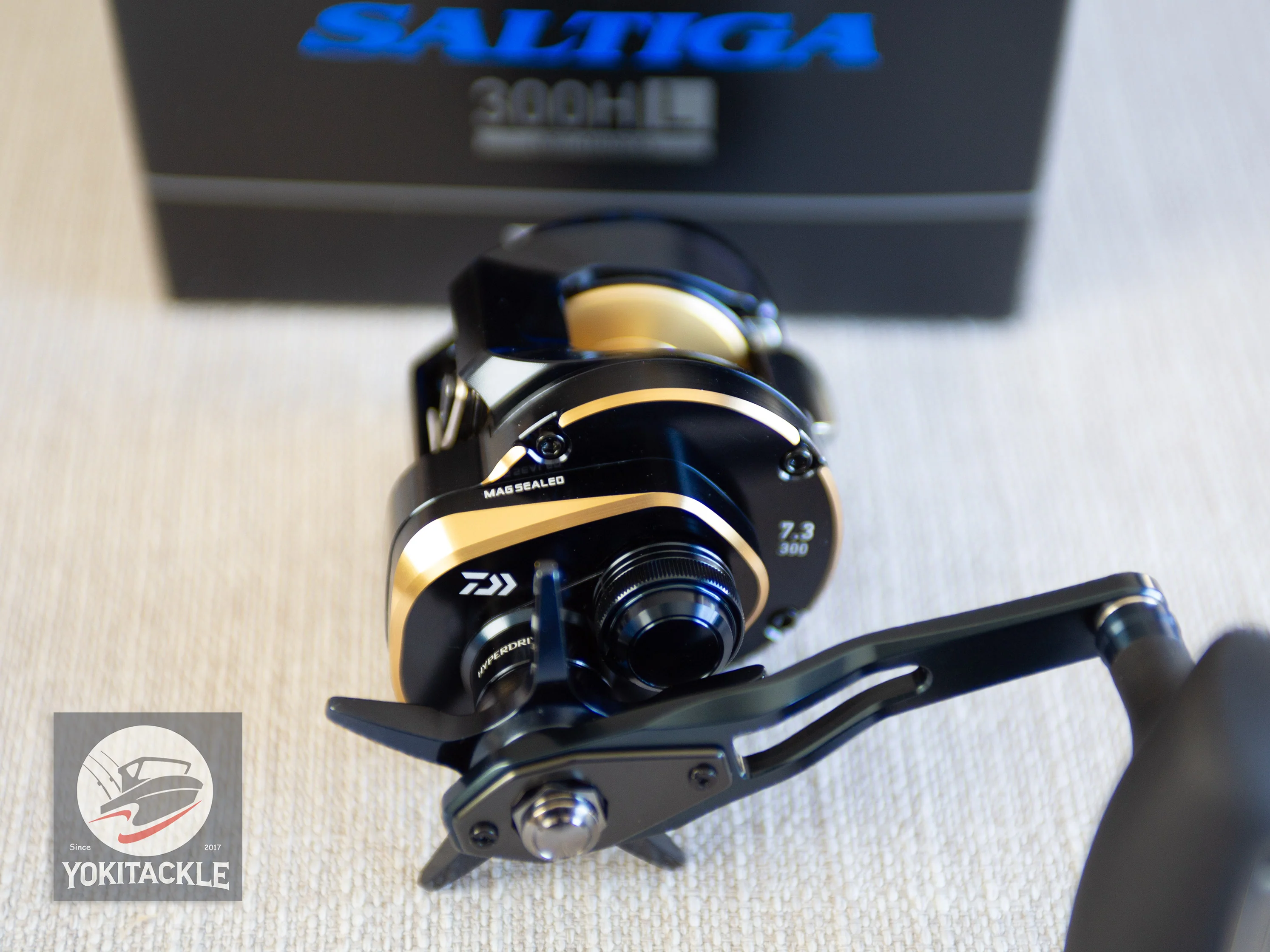 Brand New Daiwa 25 SALTIGA 300HL Baitcasting Reel - Image 6