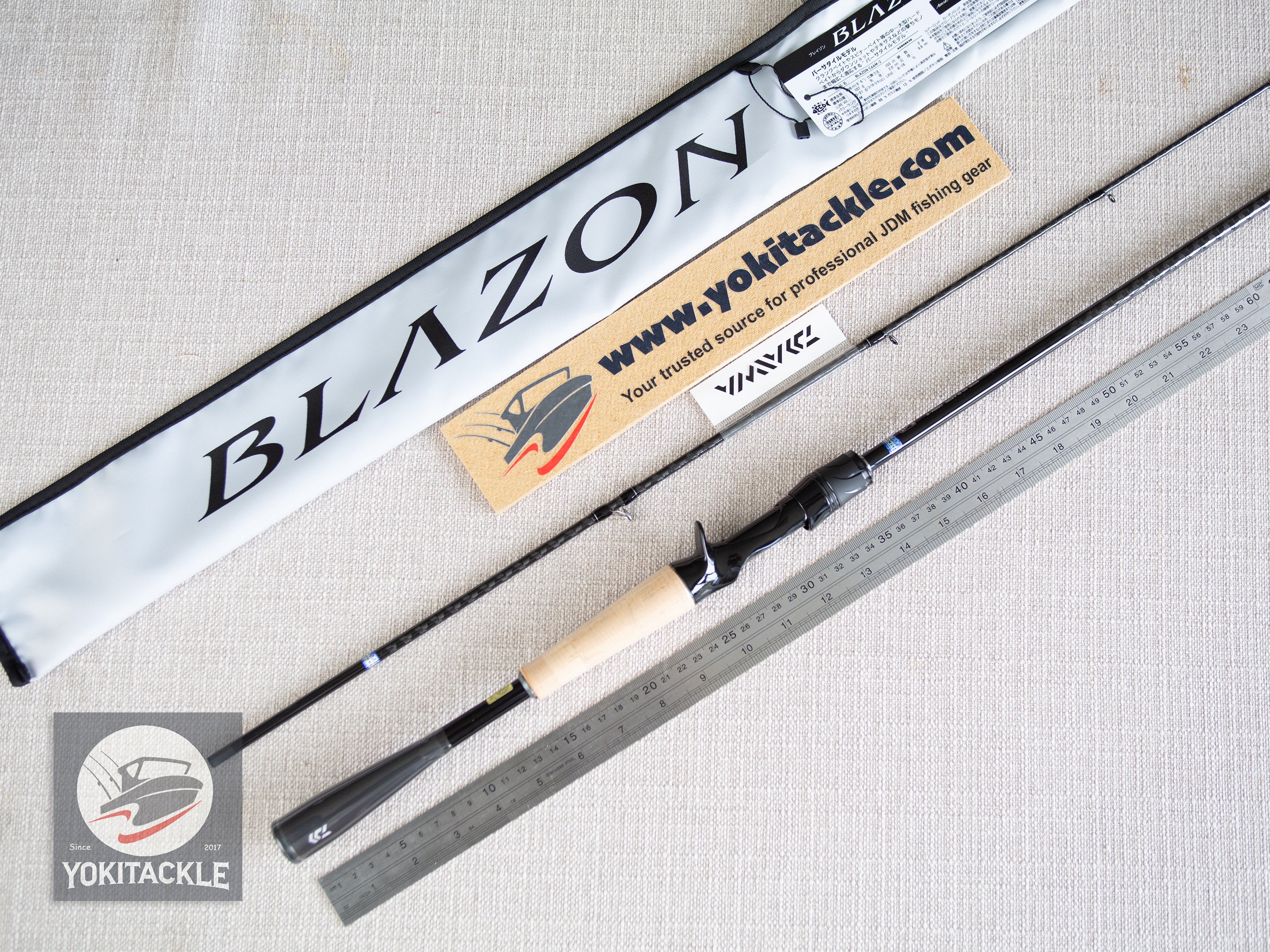 Brand New Daiwa BLAZON C66M-2 Baitcasting Rod for Bass - Image 2