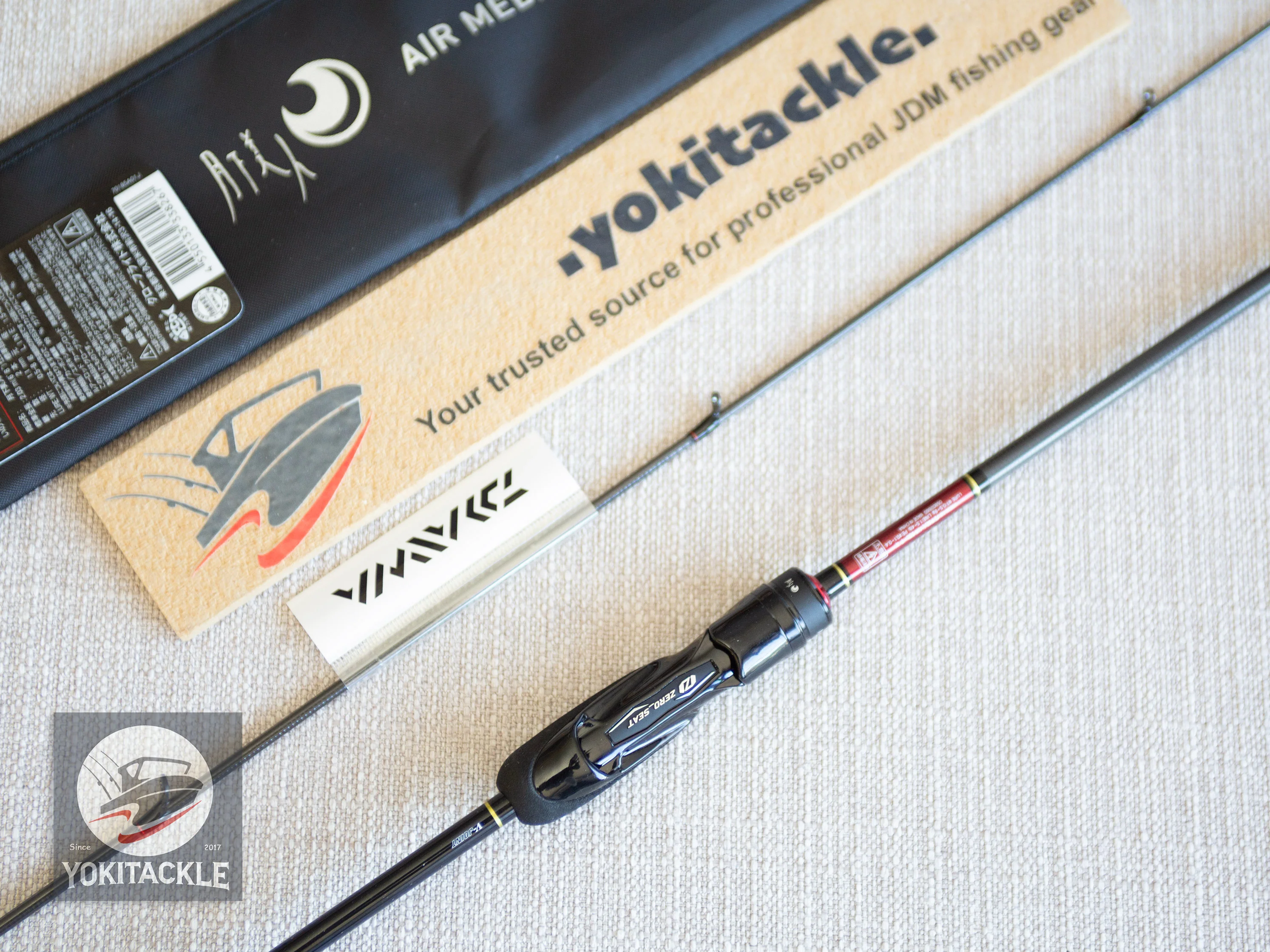 Brand New Daiwa GEKKABIJIN AIR 68L-T - W Spinning Rod - Image 3