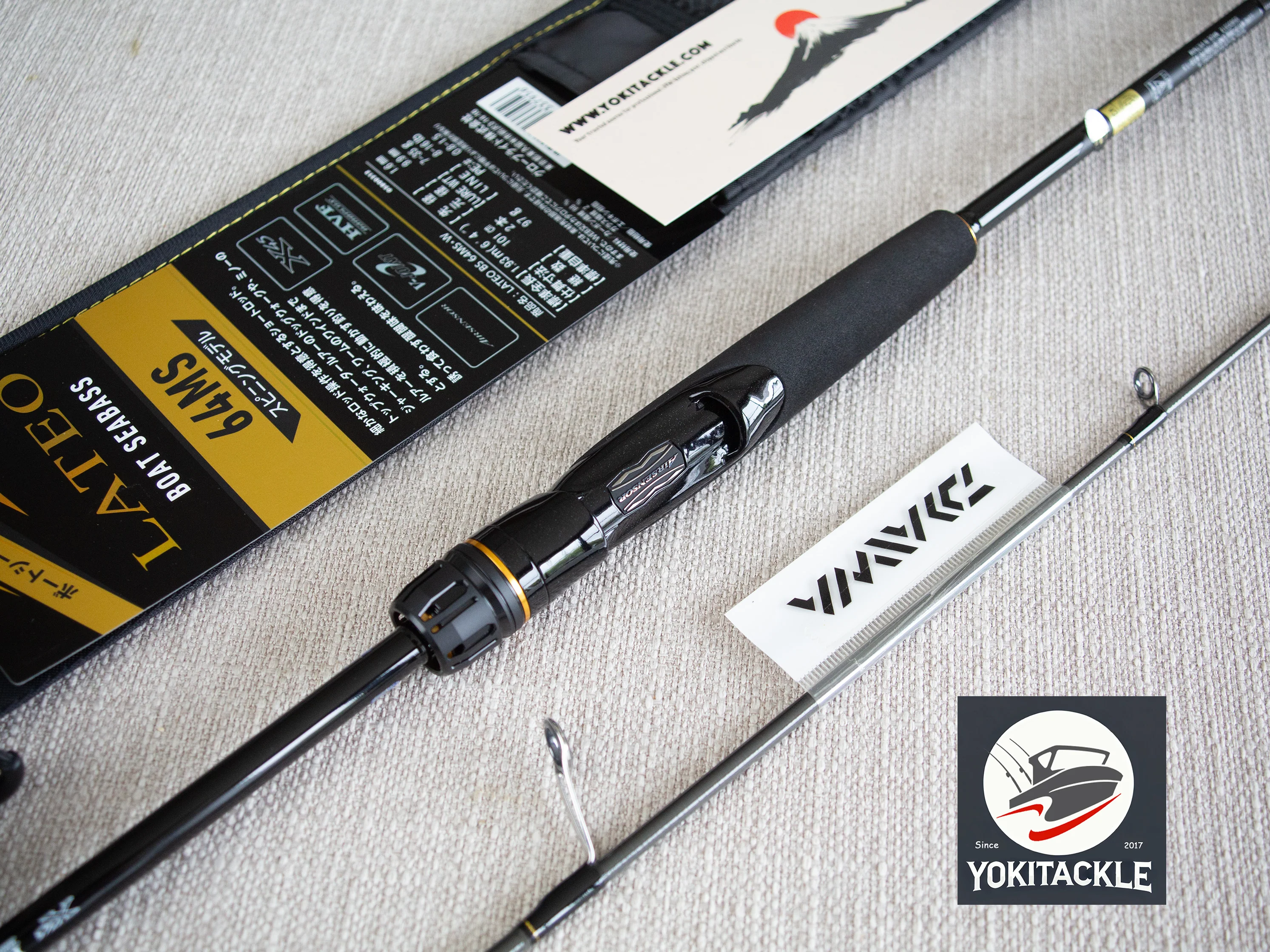 Brand New Daiwa LATEO Boat Seabass BS 64MS-W Spinning Rod - Image 3