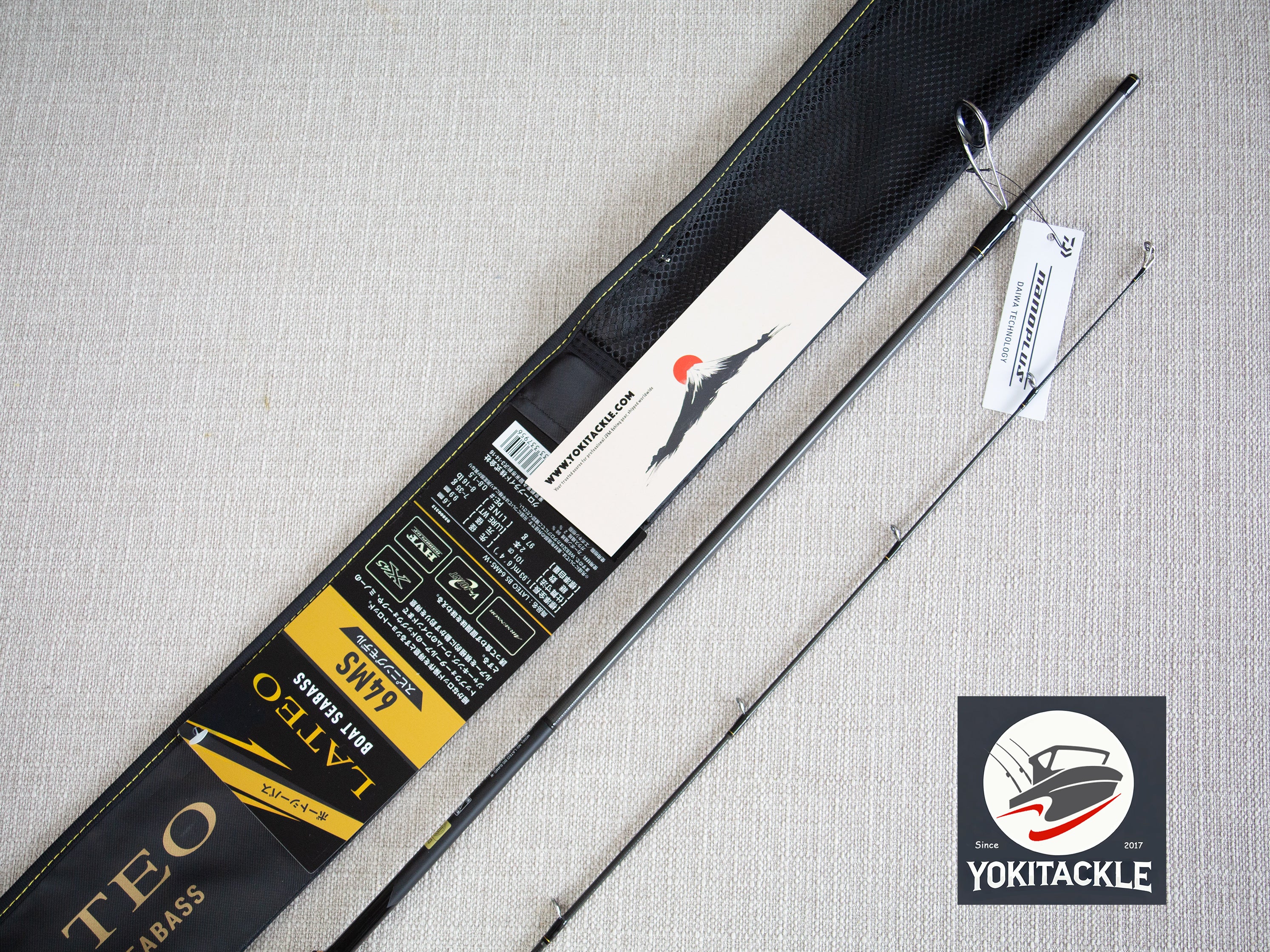 Brand New Daiwa LATEO Boat Seabass BS 64MS-W Spinning Rod - Image 9