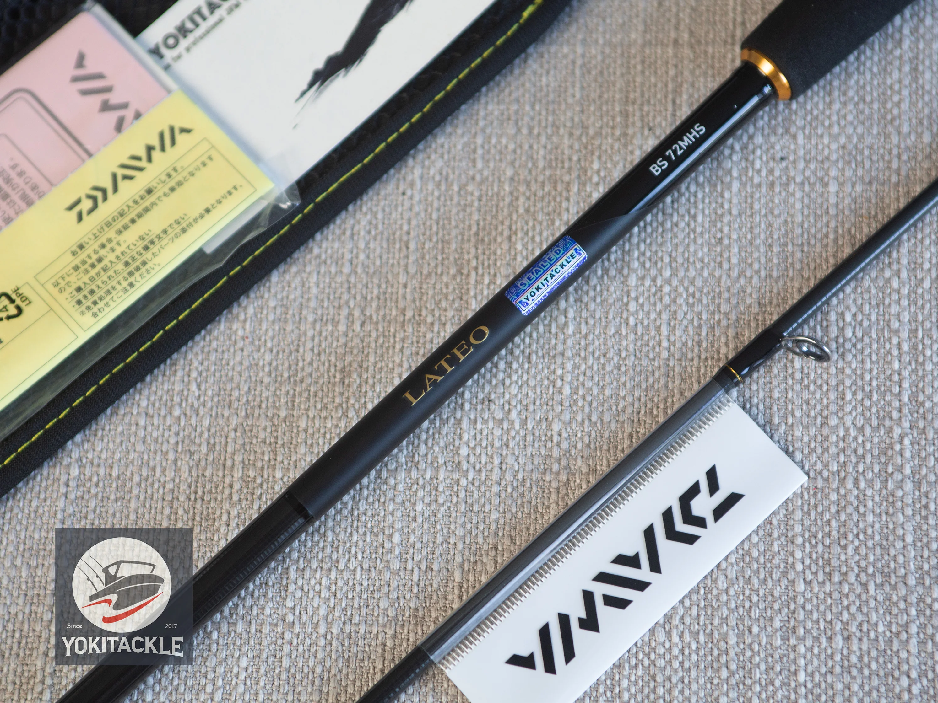 Brand New Daiwa LATEO Boat Seabass BS 72MHS-W Spinning Rod - Image 4