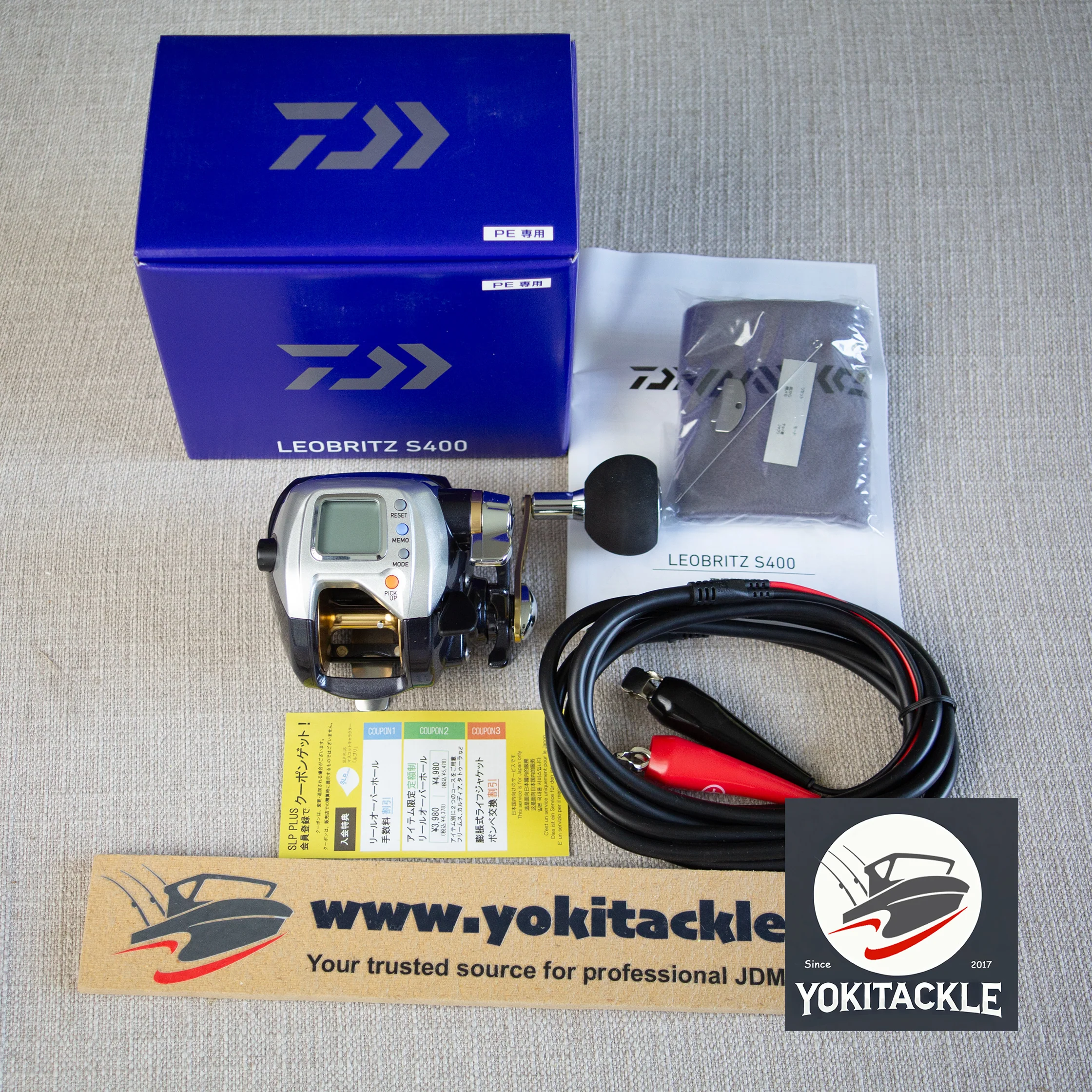 Brand New Daiwa LEOBRITZ S400 Electric Reel Free shipping from JAPAN