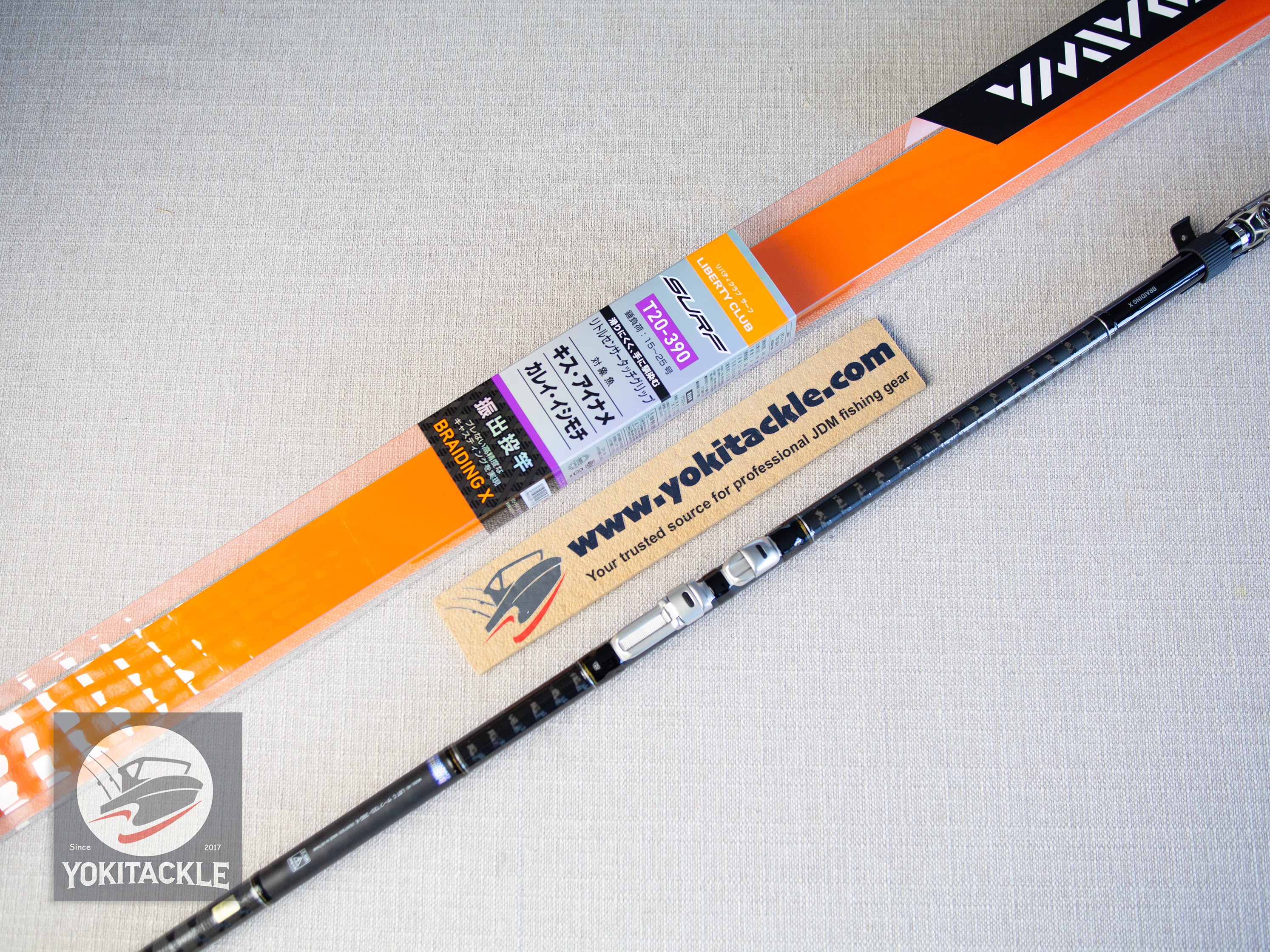 Brand New Daiwa LIBERTY CLUB SURF T 20-390 - K Surf Casting Rod - Image 2