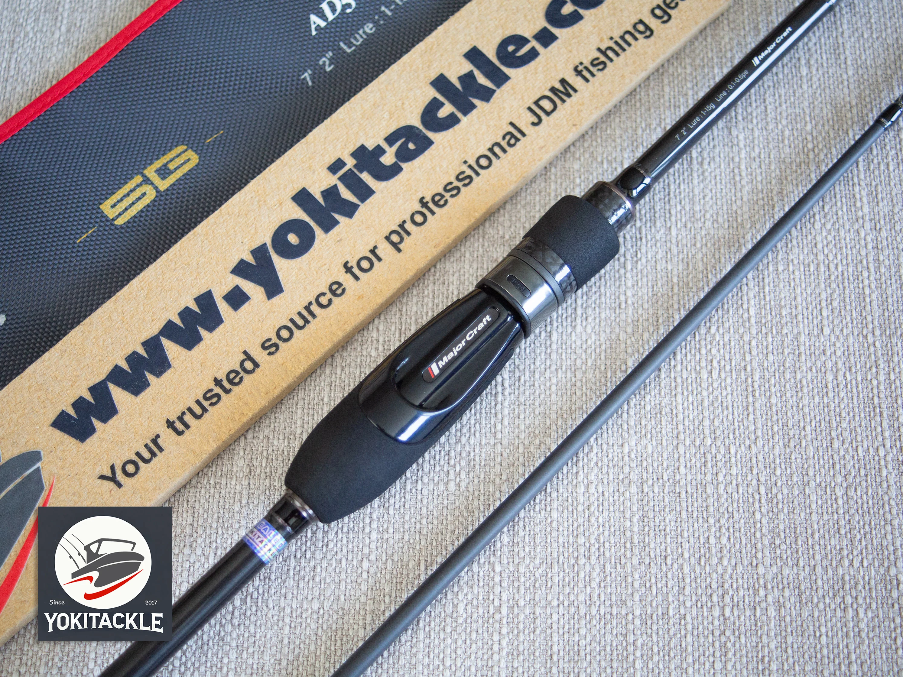 Brand New Major Craft Aji-Do 5G AD5-S722H/AJI Spinning Rod - Image 4