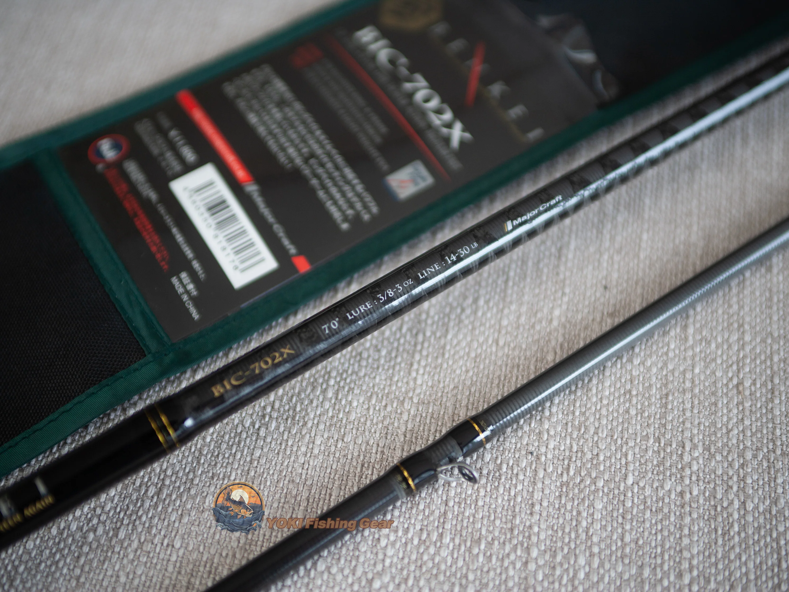 Brand New Major Craft BENKEI BIC-702X Baitcasting Rod for Bass - Image 7