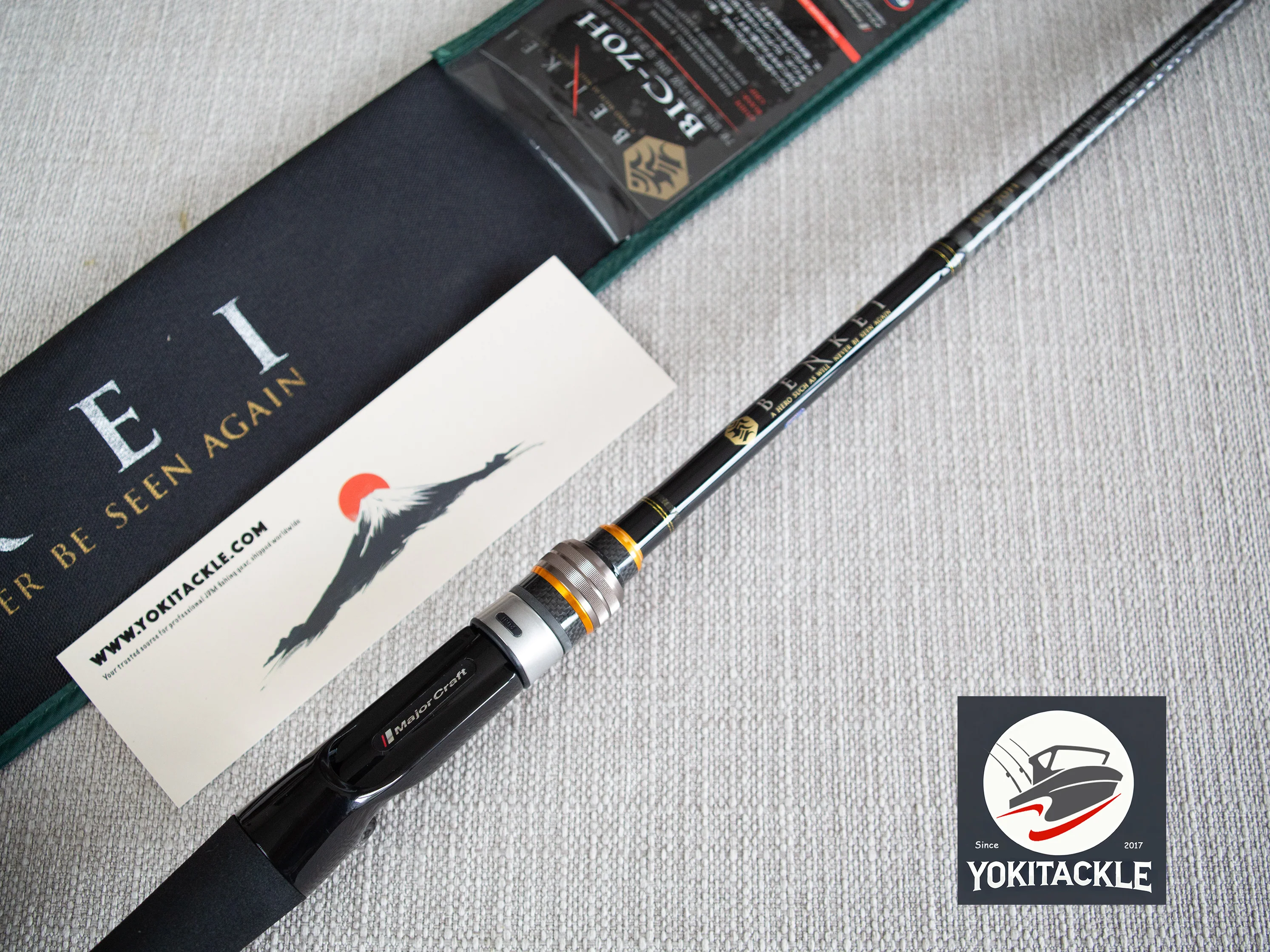 Brand New Major Craft BENKEI BIC-70H Baitcasting Rod - Image 8