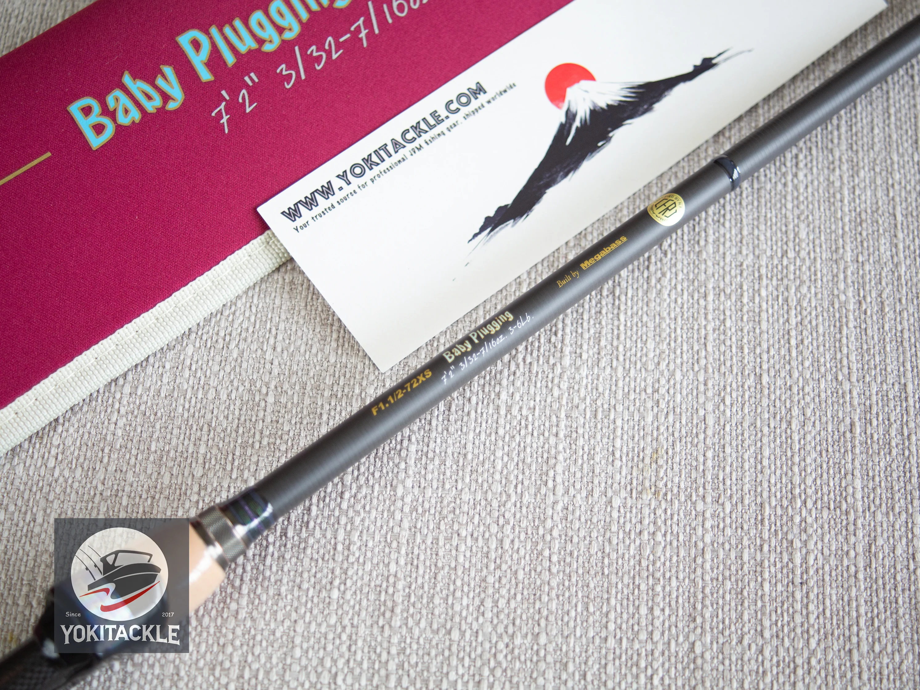 Brand New Megabass DESTROYER F1.1/2-72XS Baby Plugging Spinning Rod - Image 3