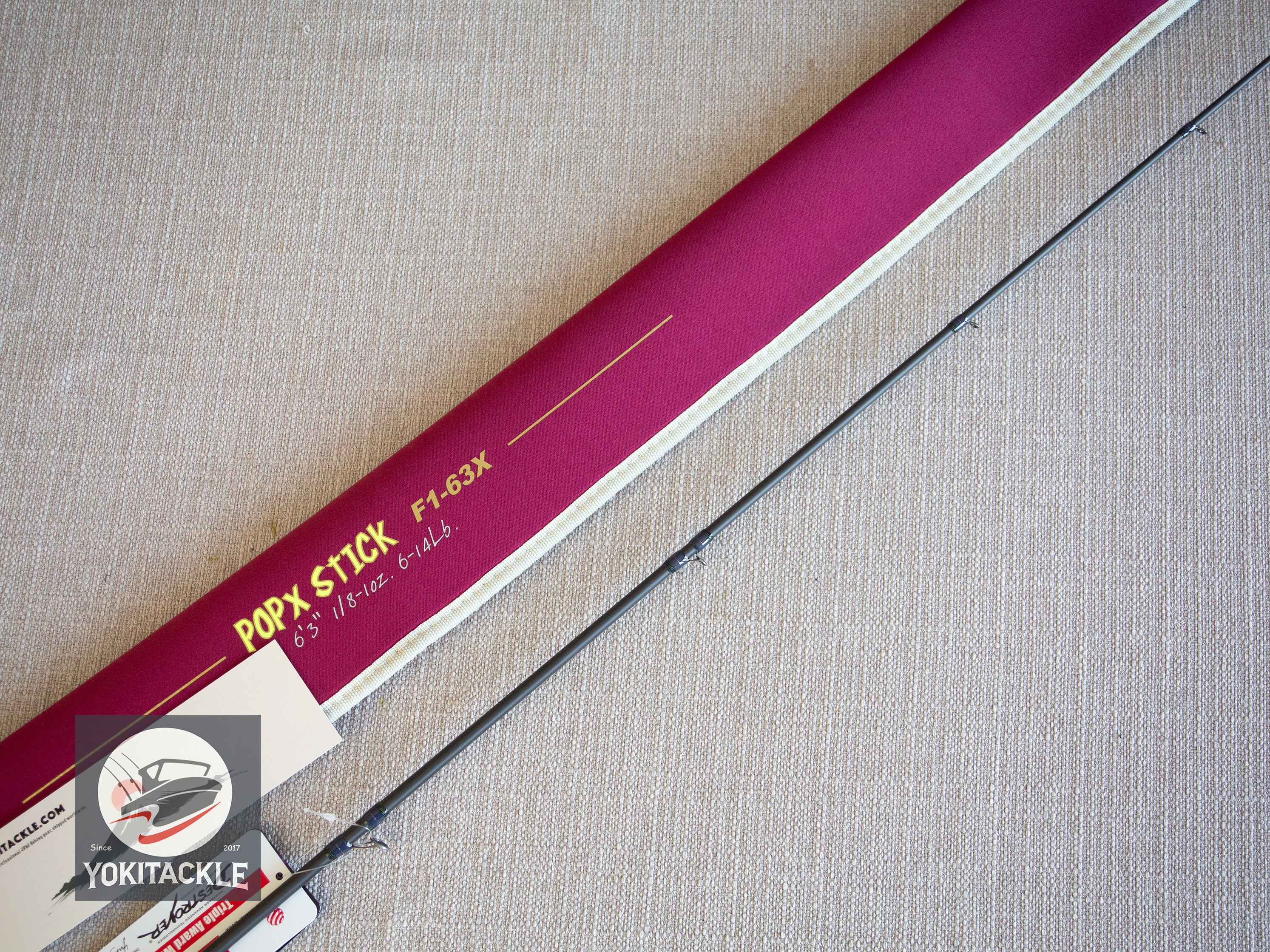 Brand New Megabass DESTROYER F1-63X Insect Rod POPX STICK Baitcasting Rod - Image 8