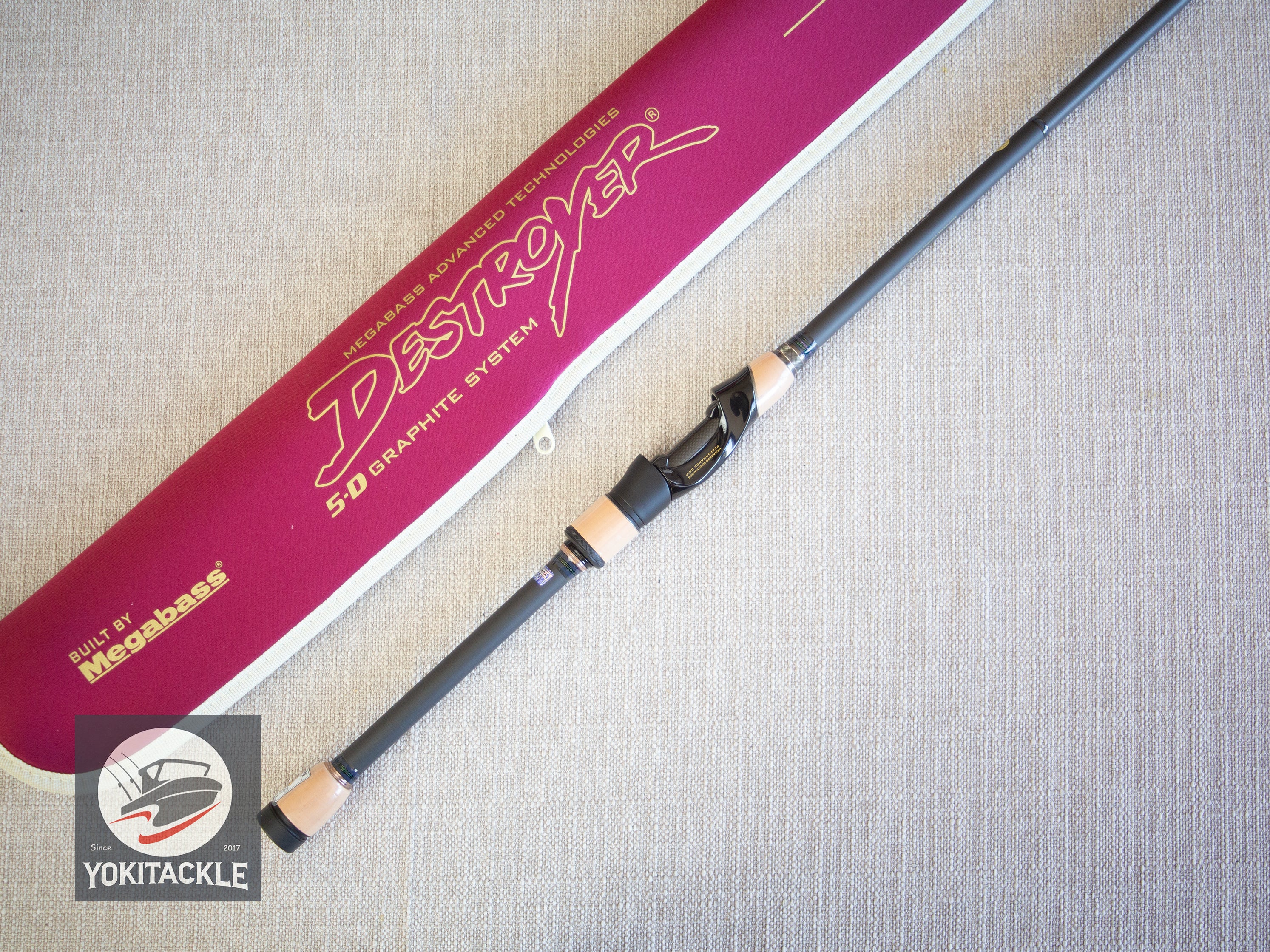 Brand New Megabass DESTROYER F3.1/2-72XS WIND BUSTER Spinning Rod for Bass - Image 2