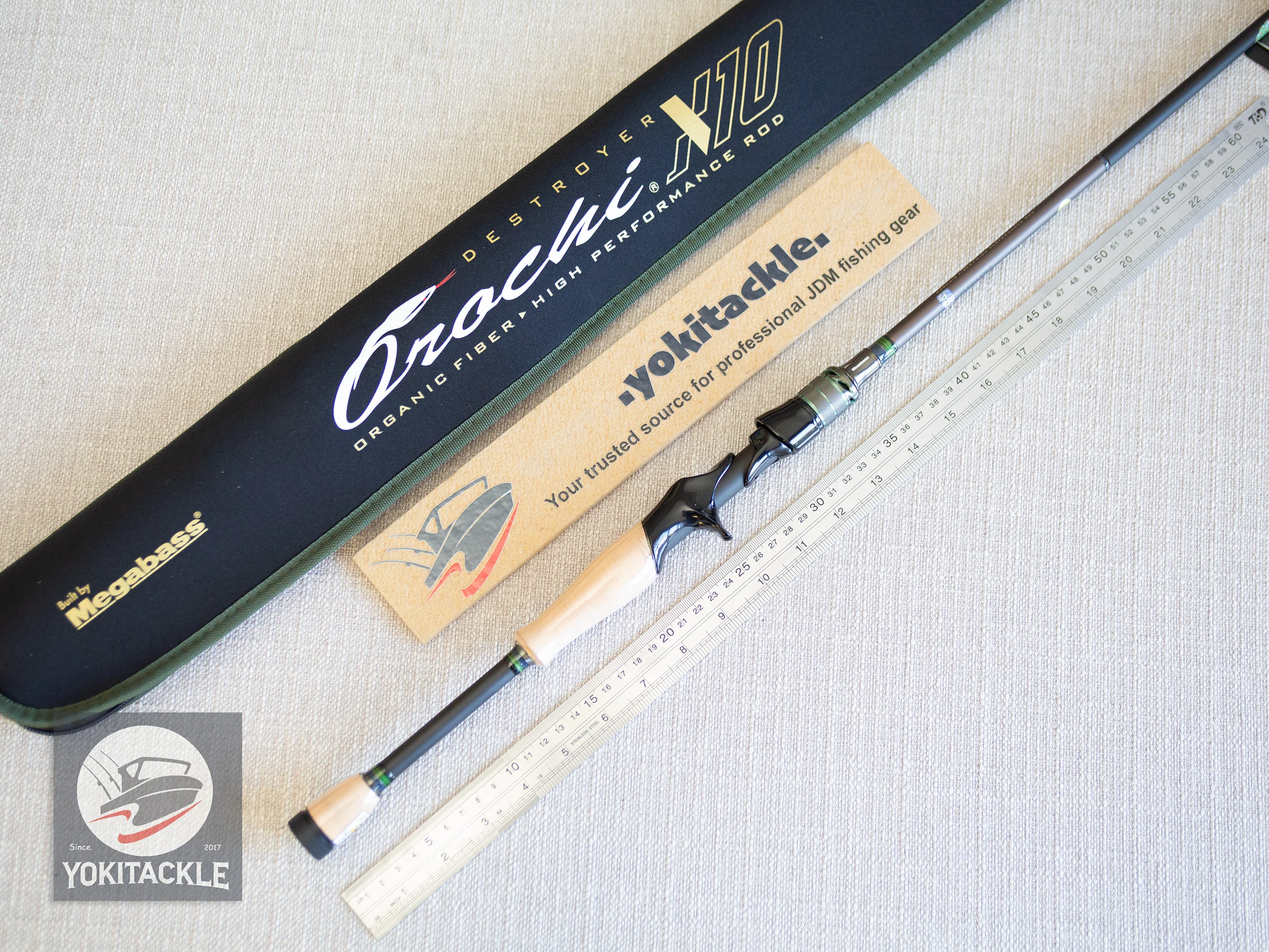Brand New Megabass OROCHI X10 F2.1/2st-67XT Baitcasting Rod for Bass - Image 2