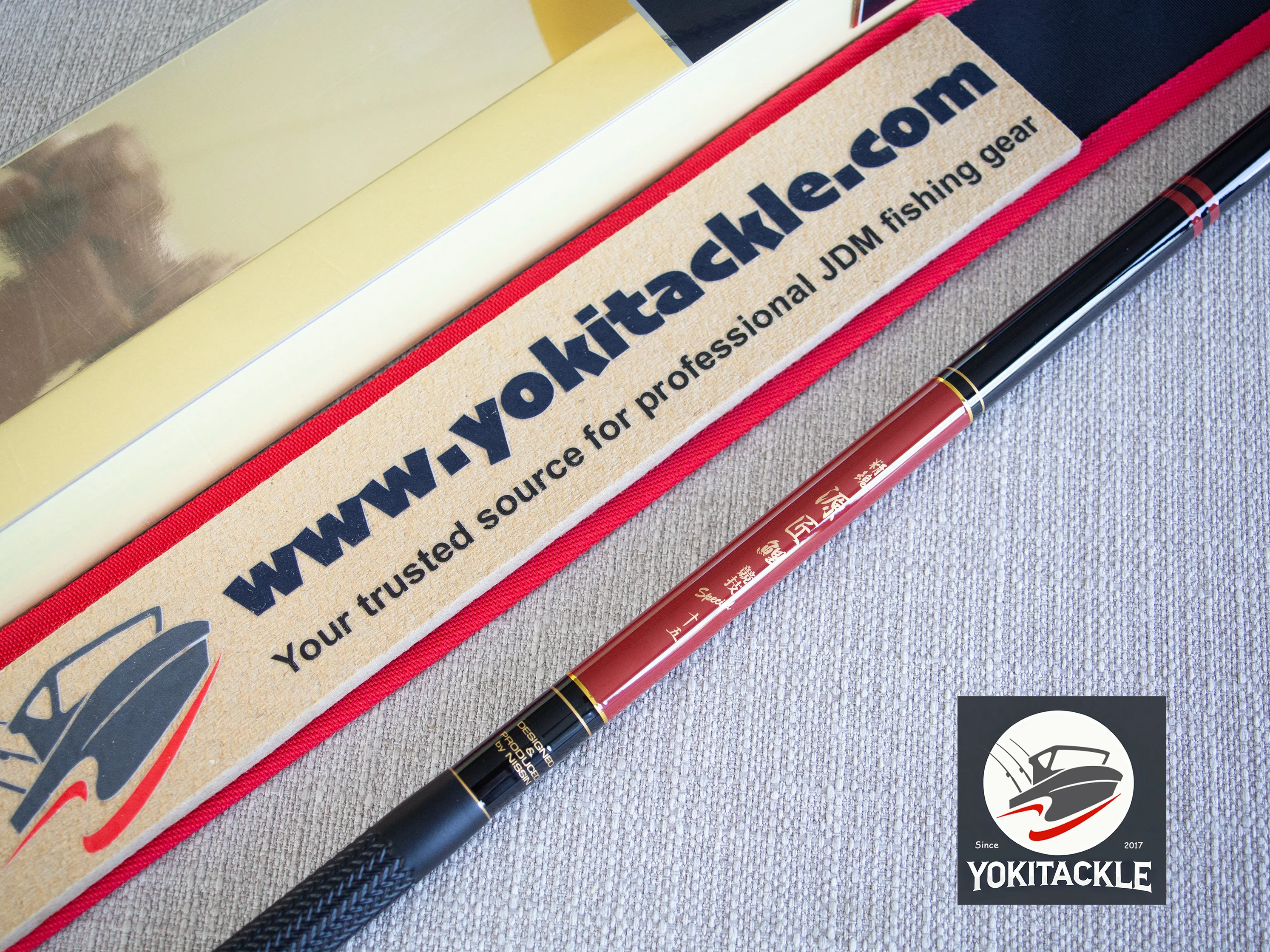 Brand New Nissin Uzaki Spirit Gensho Koi Competition SP 15 ft Rod - Image 5