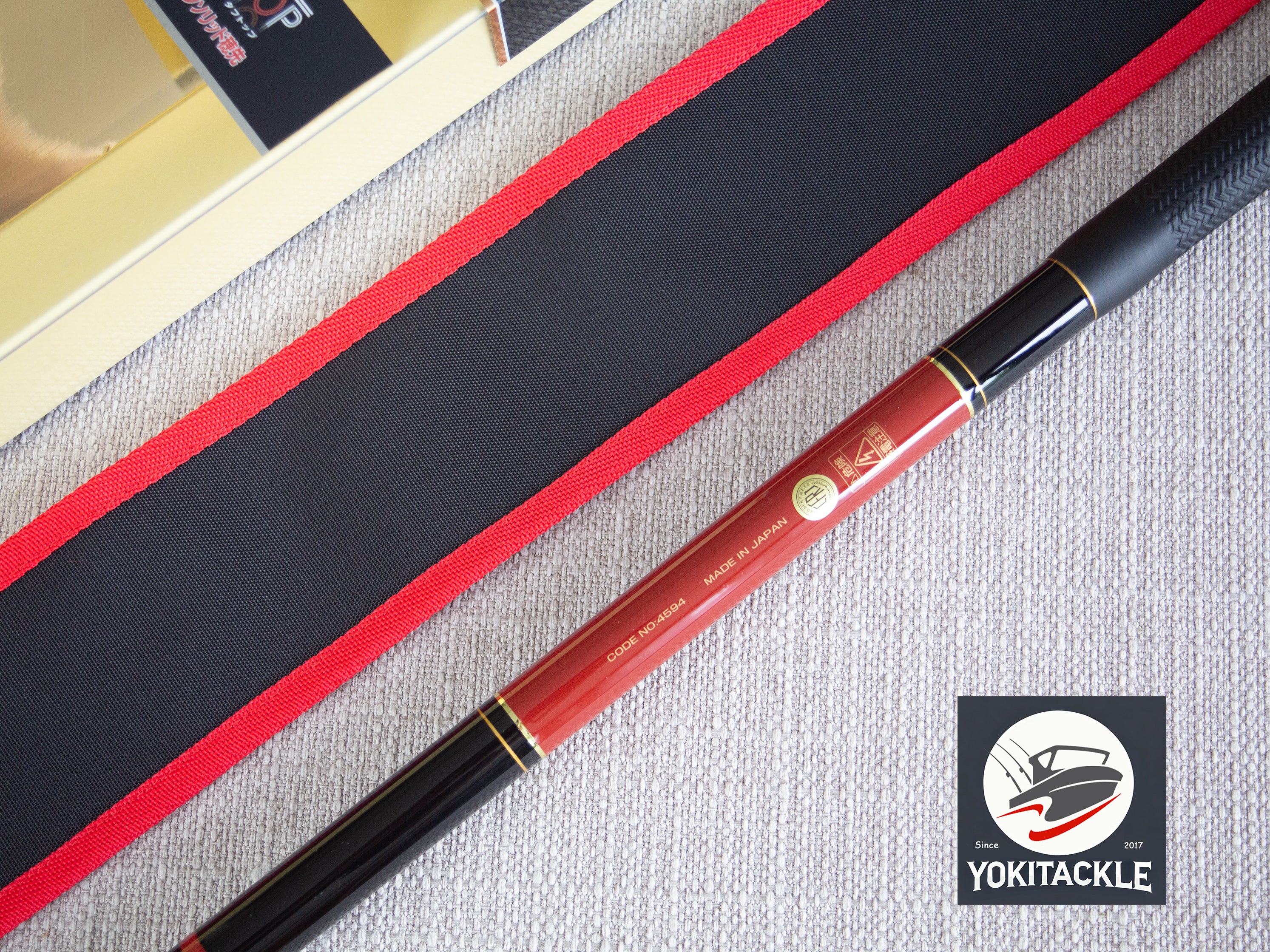 Brand New Nissin Uzaki Spirit Gensho Koi Competition SP 18 ft  Rod - Image 4