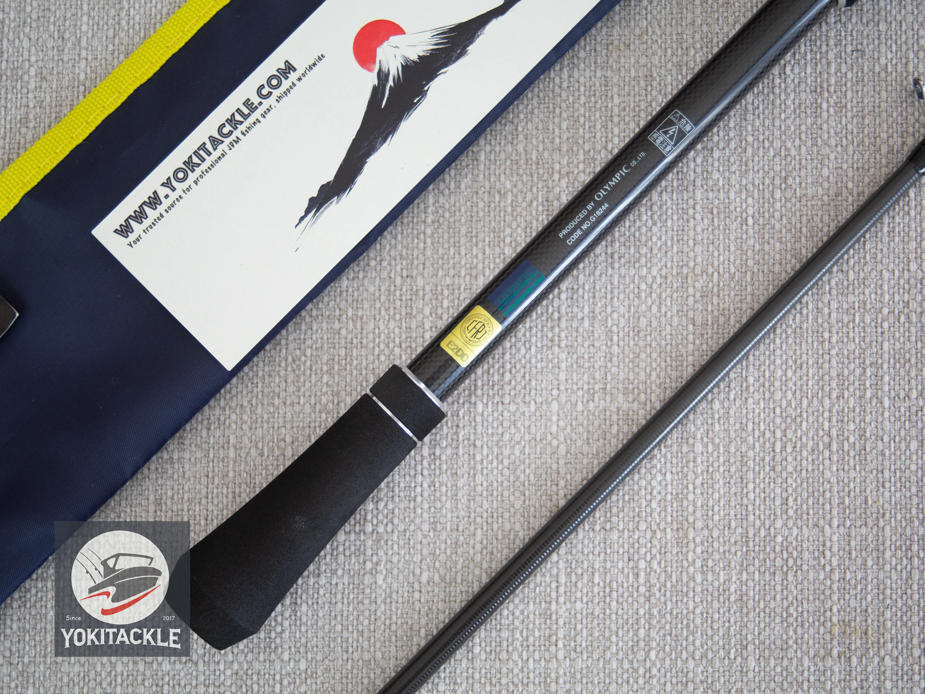 Brand New Olympic 23 Calamaretti UX GCALUS-862M Shore Eging Spinning Rod - Image 4