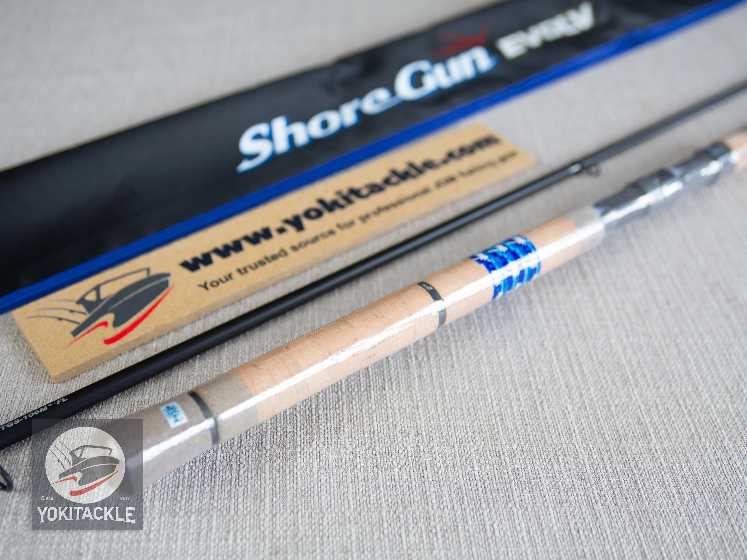 Brand New PALMS 21 ShoreGun EVOLV SFTGS-106M+/FL Spinning Rod - Image 3