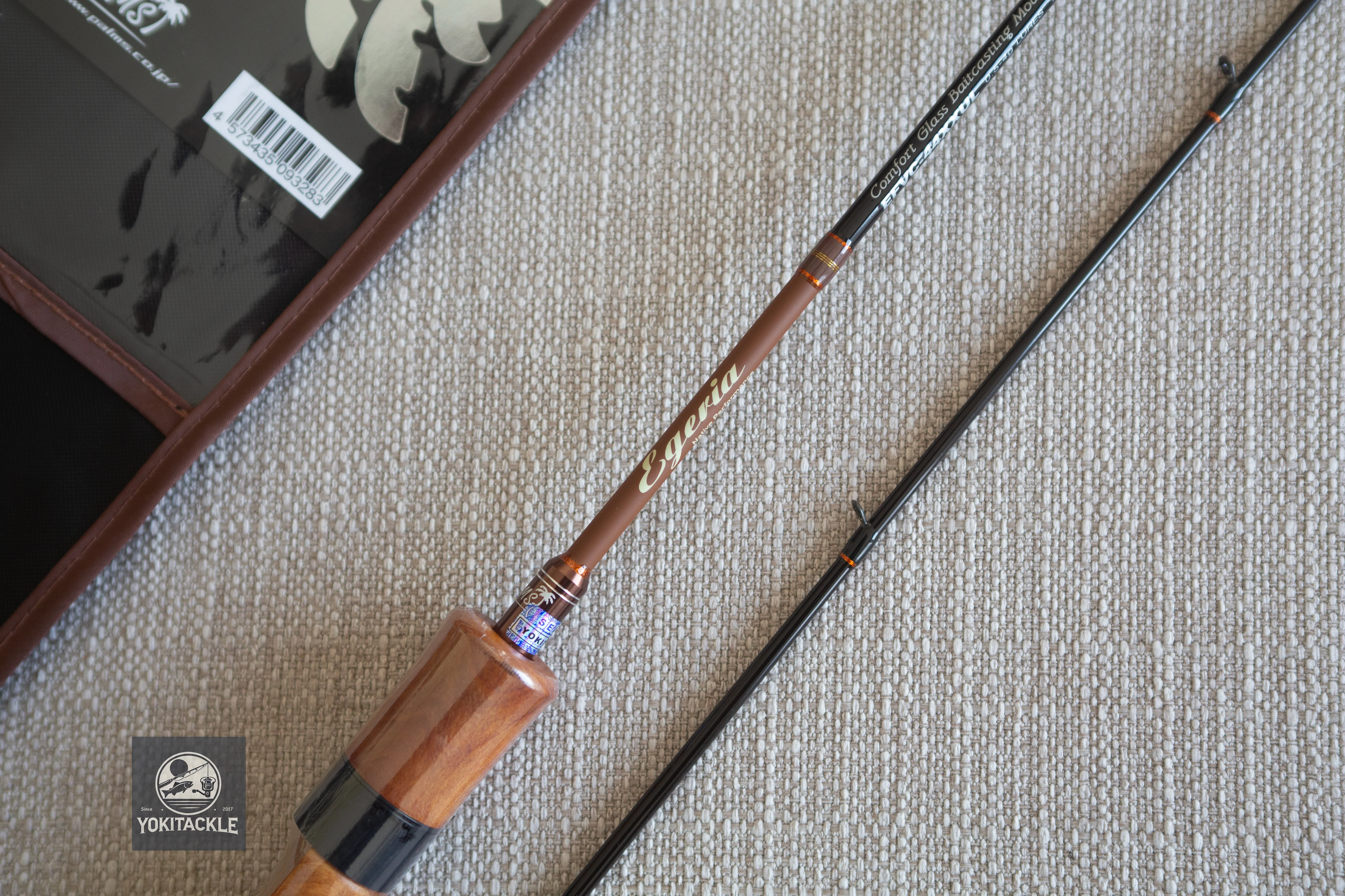 Brand New PALMS Egeria NATIVE PERFORMANCE EFVC-44XXUL Comfort Glass Baitcasting Rod - Image 6