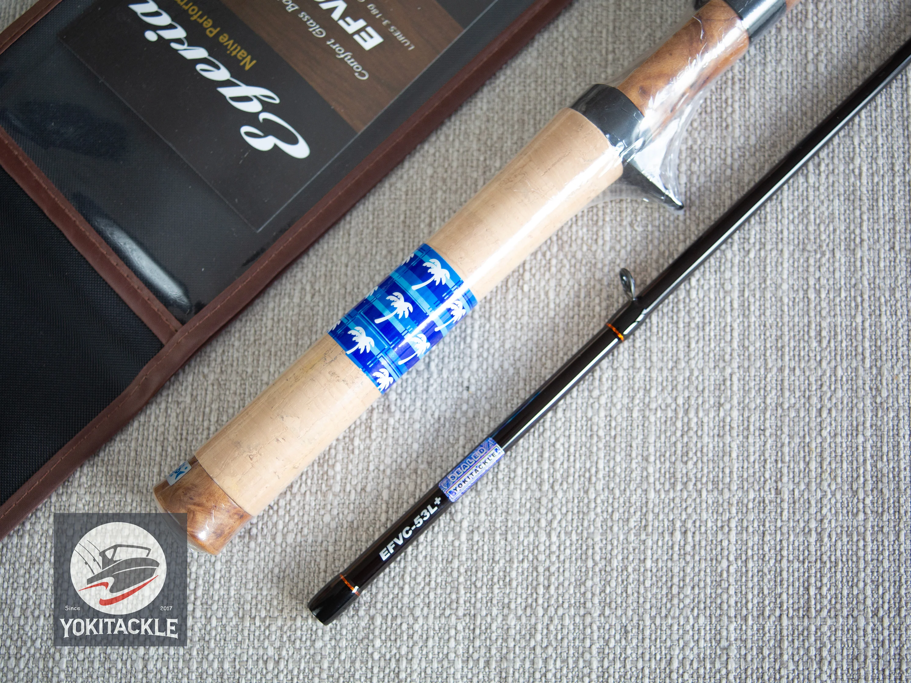 Brand New PALMS Egeria NATIVE PERFORMANCE EFVC-53L+ Comfort Glass Baitcasting Rod - Image 5