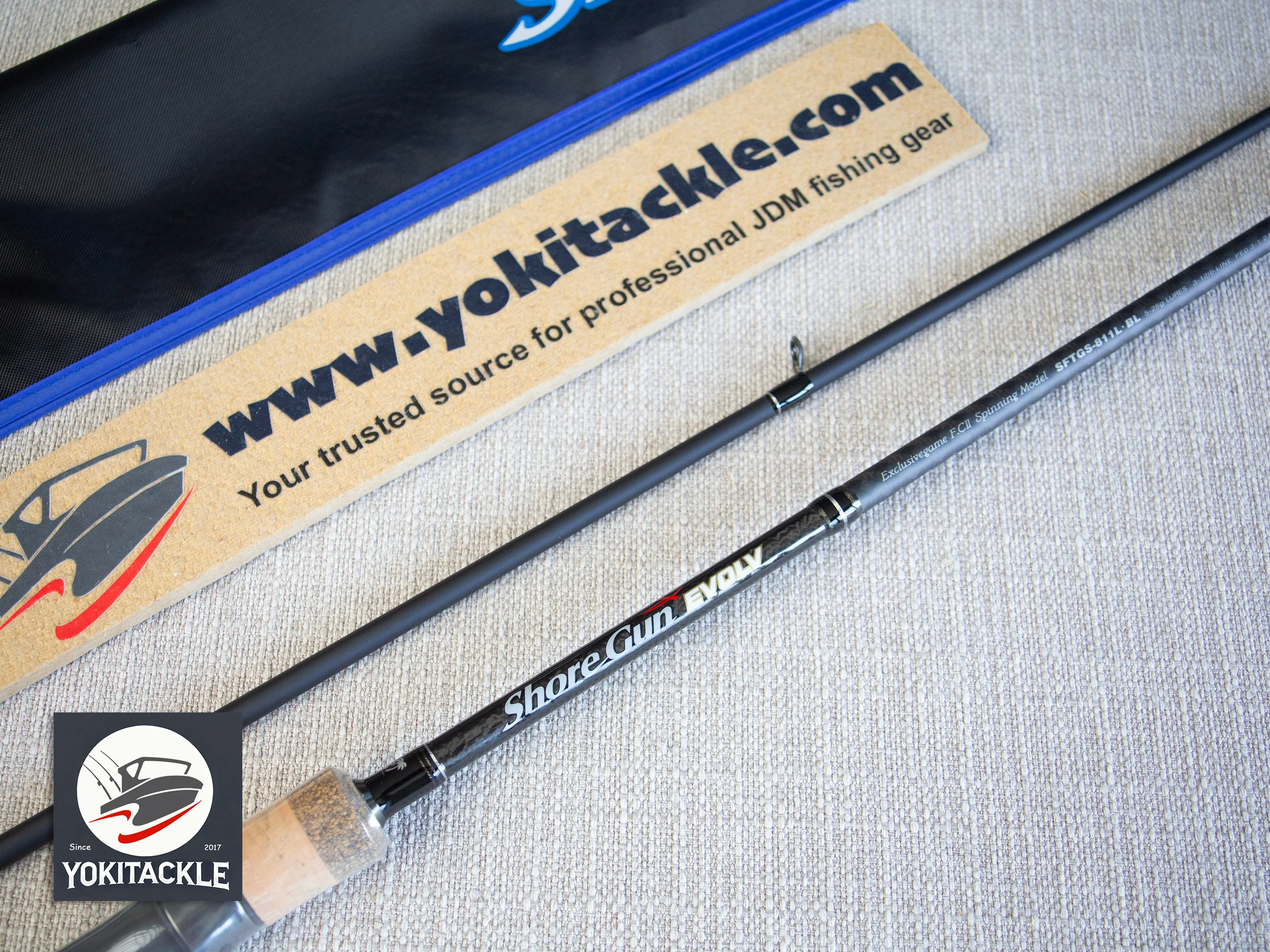 Brand New Palms ShoreGun EVOLV SFTGS-811L/BL Shore Jig Spinning Rod - Image 5