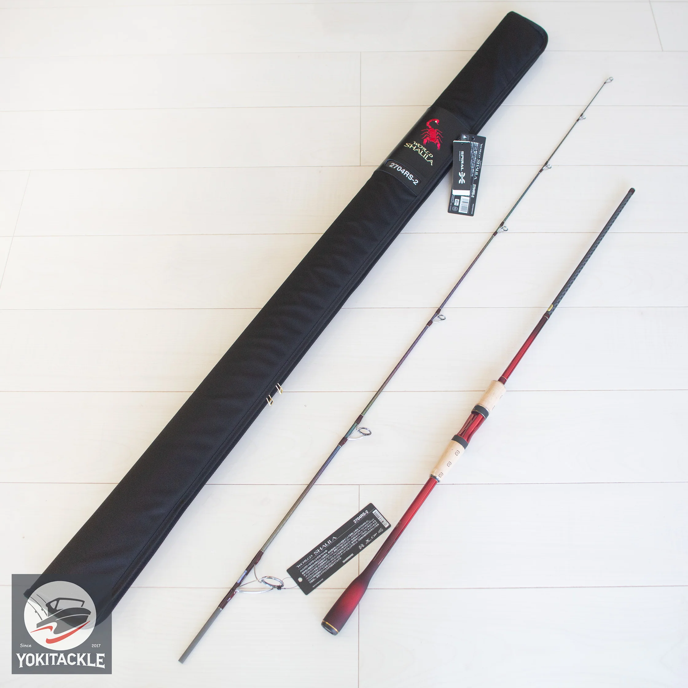 Brand New Shimano 18 WORLD SHAULA 2704RS-2 Spinning Rod for Bass