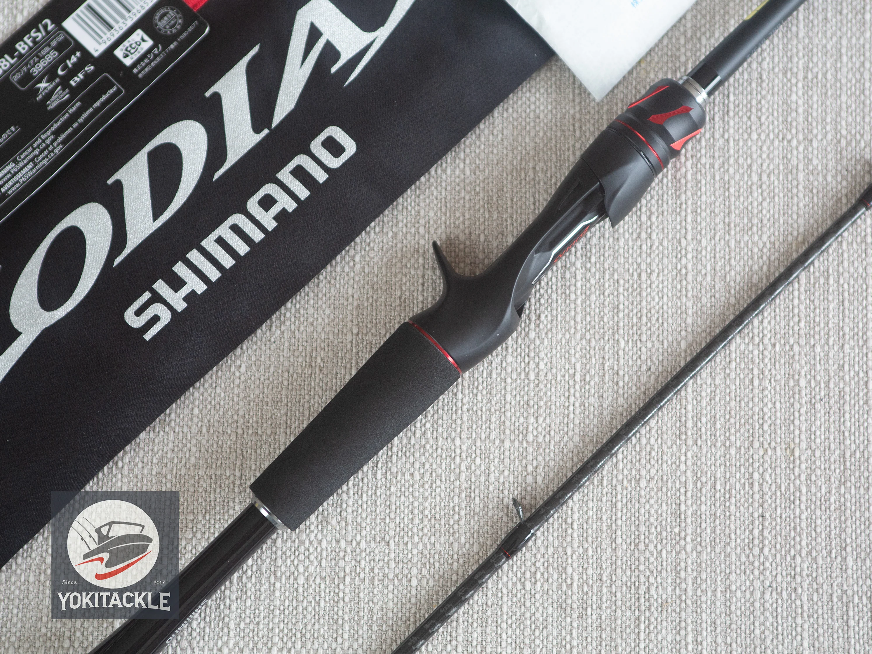Brand New Shimano 20 Zodias 168L-BFS/2 Baitcasting Rod for Bass - Image 3