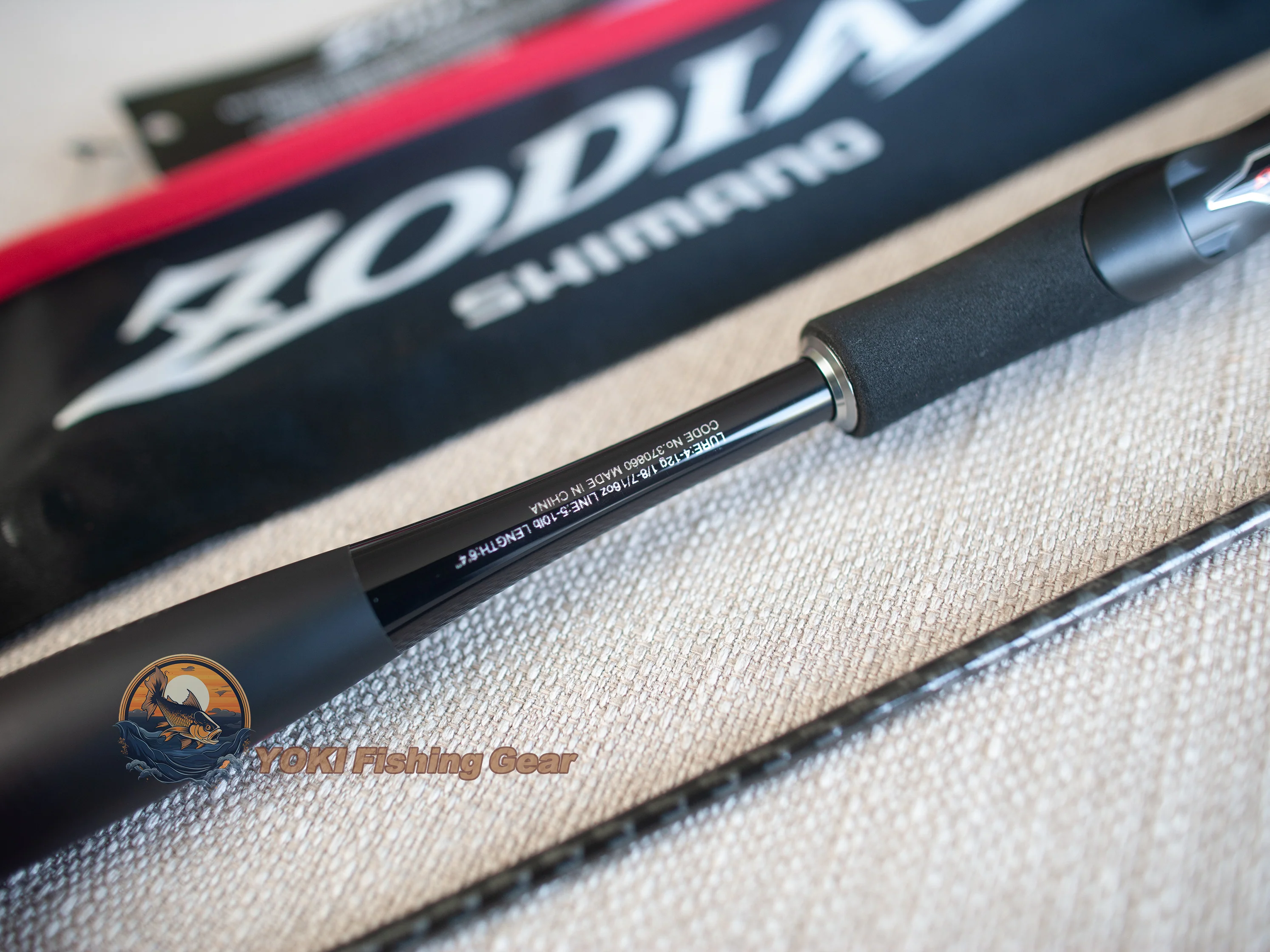 Brand New Shimano 20 Zodias 264ML-2 Spinning Rod for Bass - Image 3