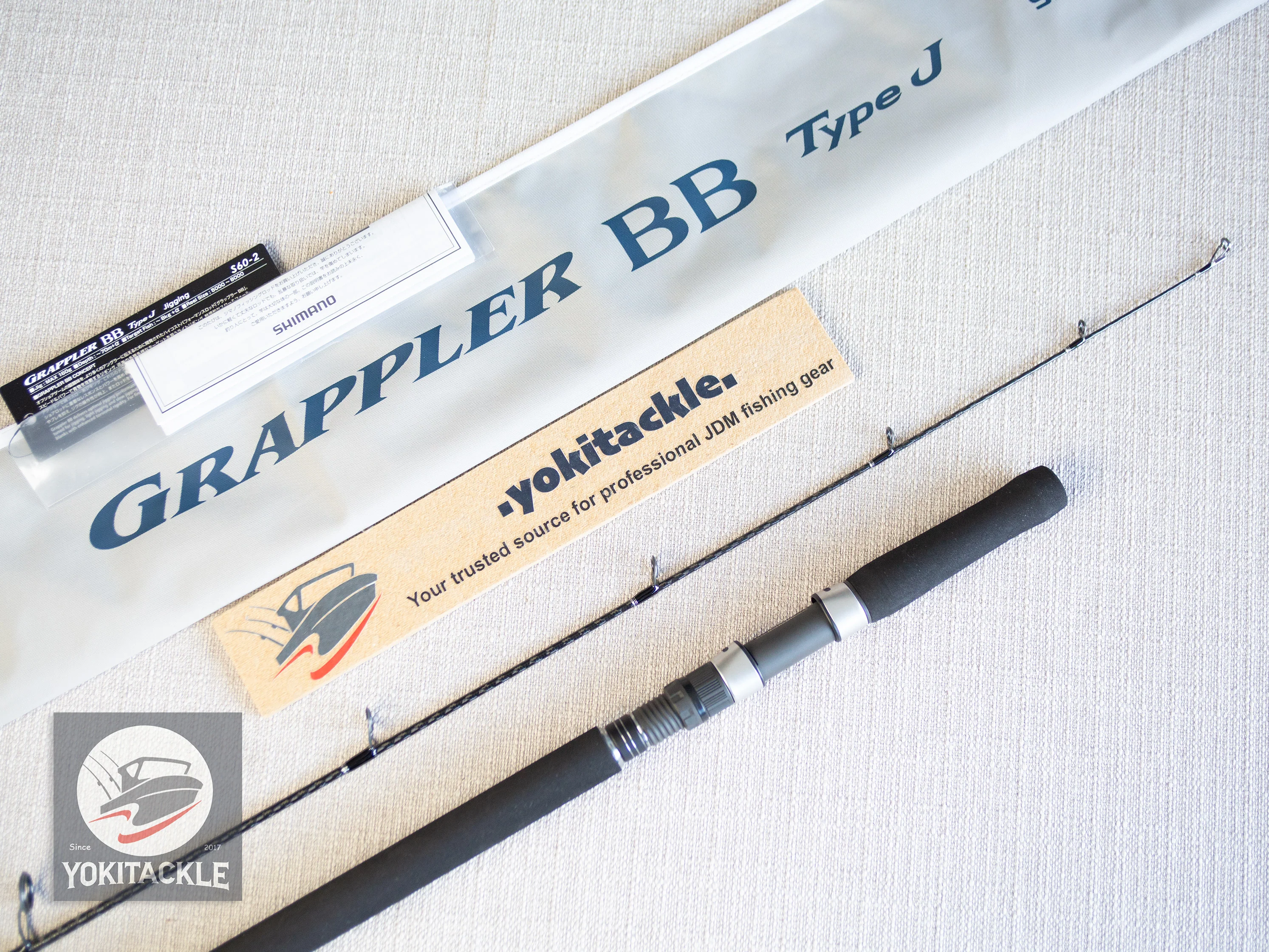 Brand New Shimano 21 GRAPPLER BB Type-J S60-2 Grip Joint Spinning Rod - Image 6