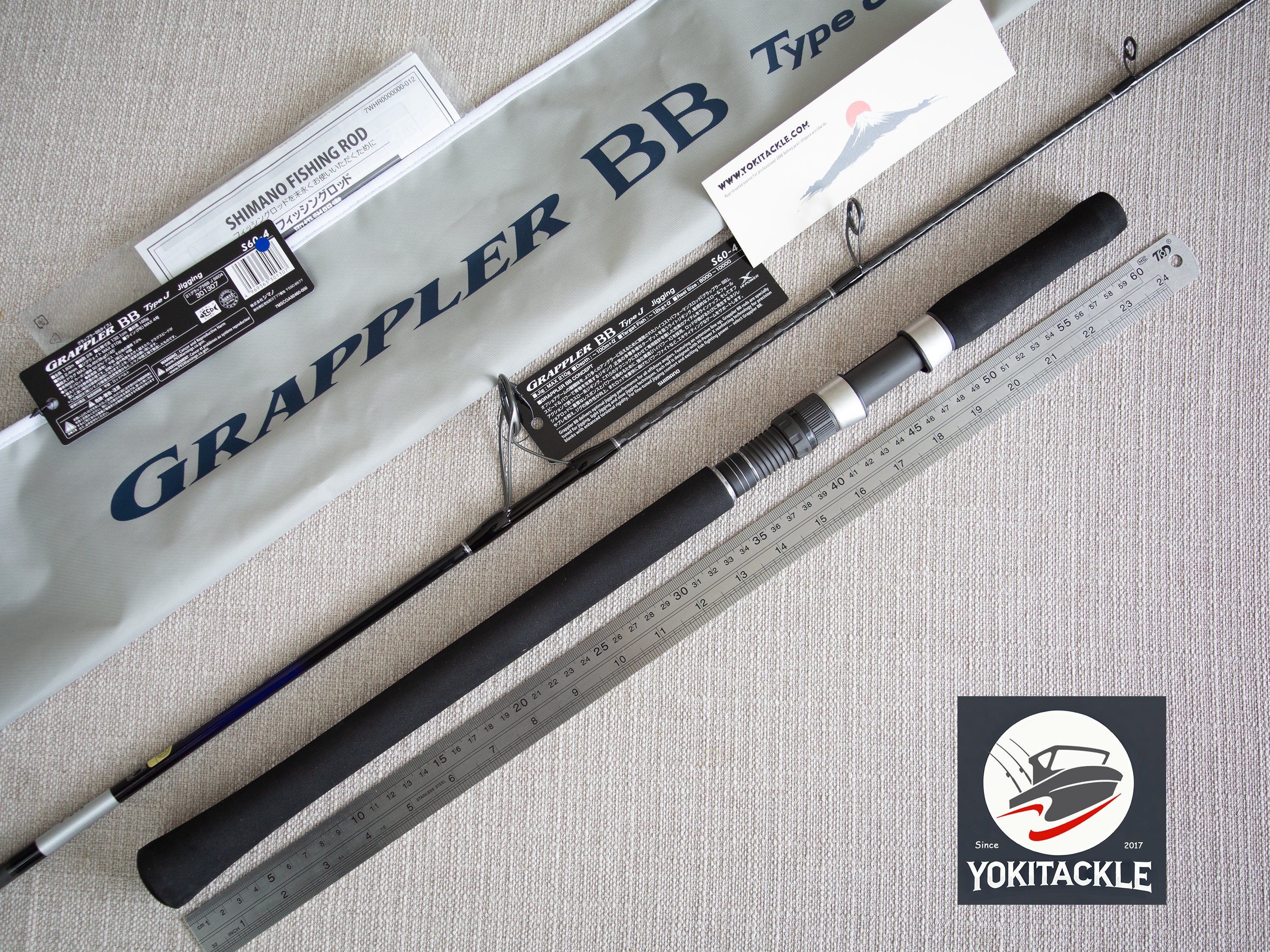Brand New Shimano 21 GRAPPLER BB Type-J S60-4 Spinning Rod - Image 2