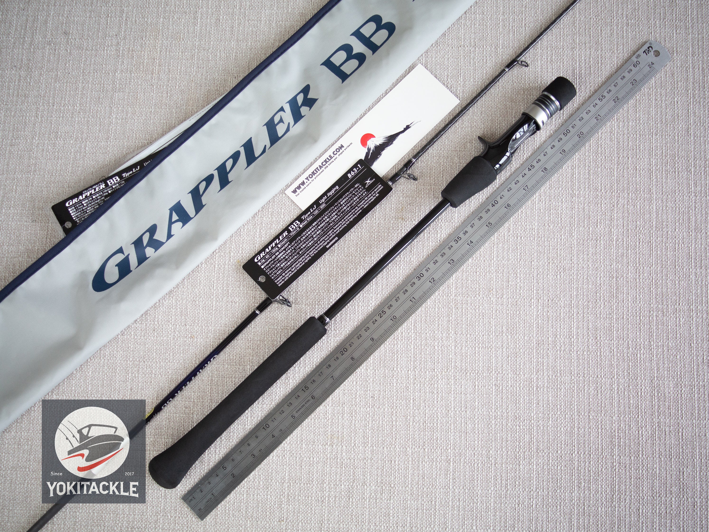 Brand New Shimano 21 GRAPPLER BB Type-LJ B63-1 Baitcasting Rod - Image 2