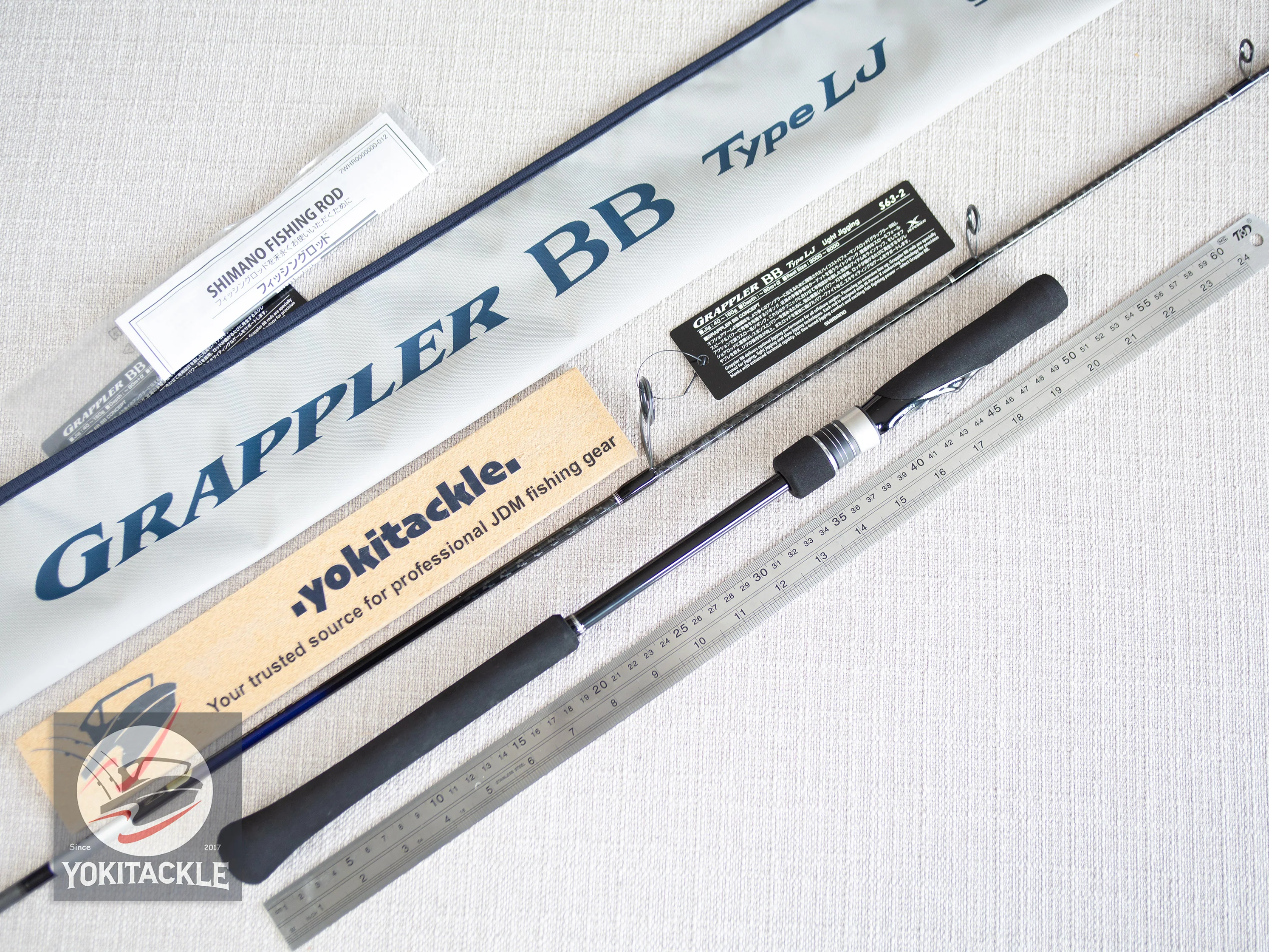 Brand New Shimano 21 GRAPPLER BB Type-LJ S63-2 Spinning Rod - Image 2