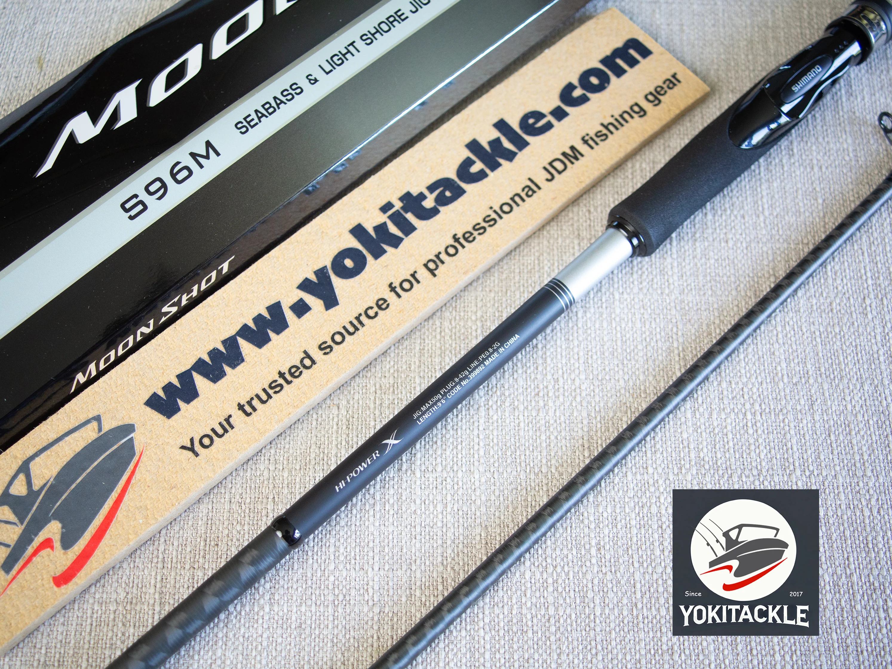 Brand New Shimano 21 Moonshot S96M Spinning Rod - Image 6