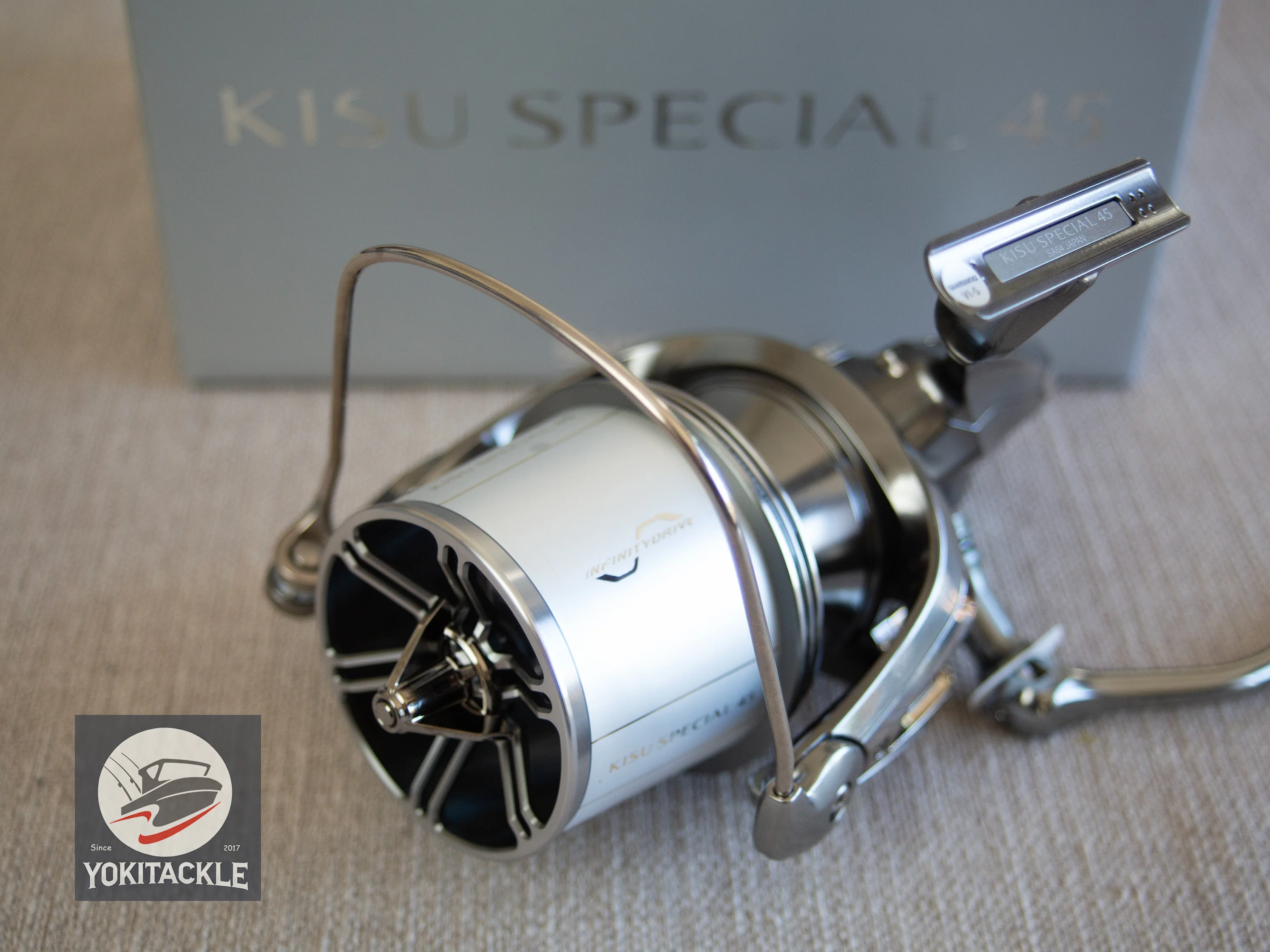 SHIMANO 22 KISU SPECIAL 45 Extra Fine Spinning Reel - Image 7