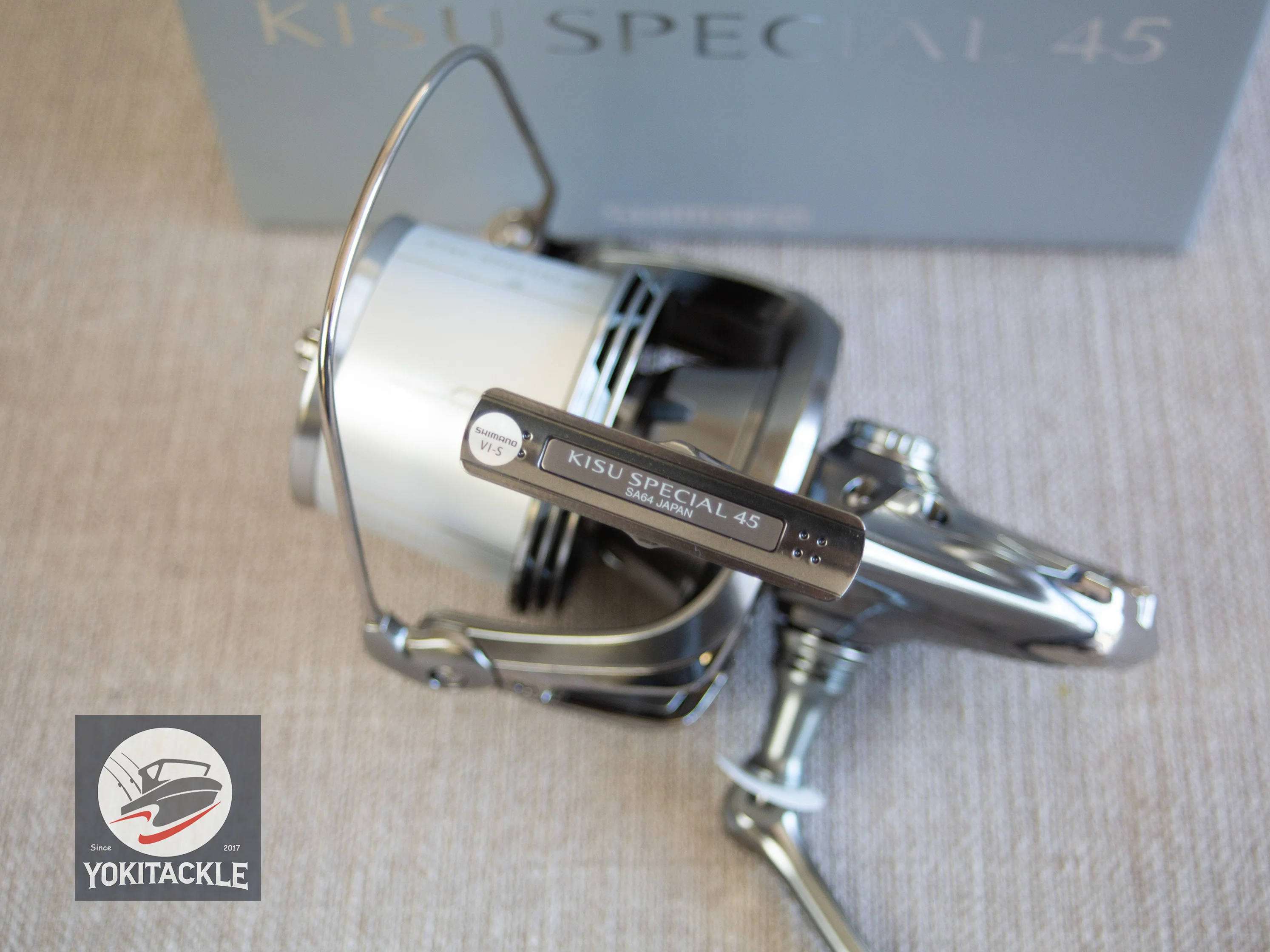 SHIMANO 22 KISU SPECIAL 45 Extra Fine Spinning Reel - Image 8