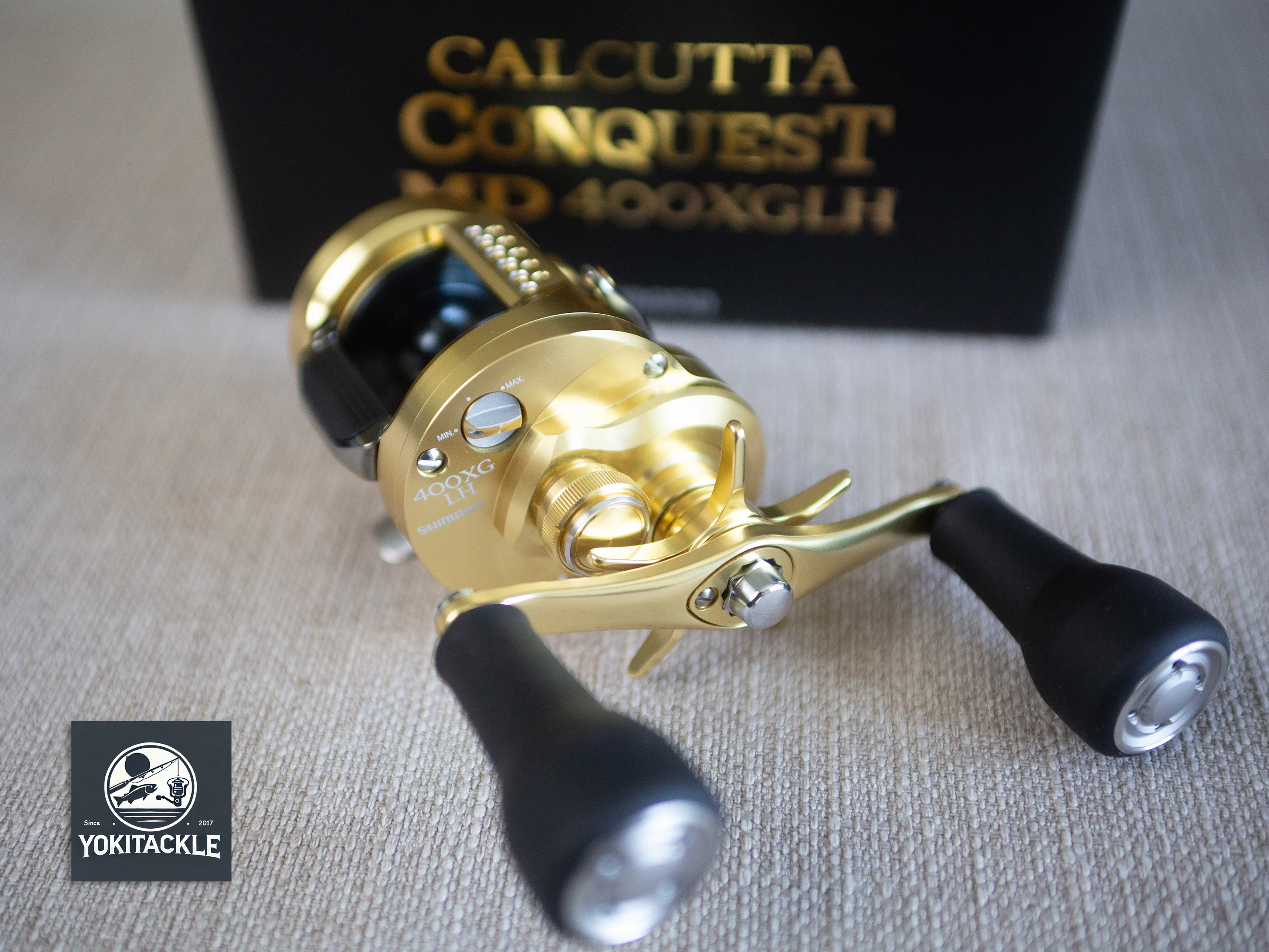 Brand New Shimano 23 CALCUTTA CONQUEST MD 400XGLH Baitcasting Reel - Image 3