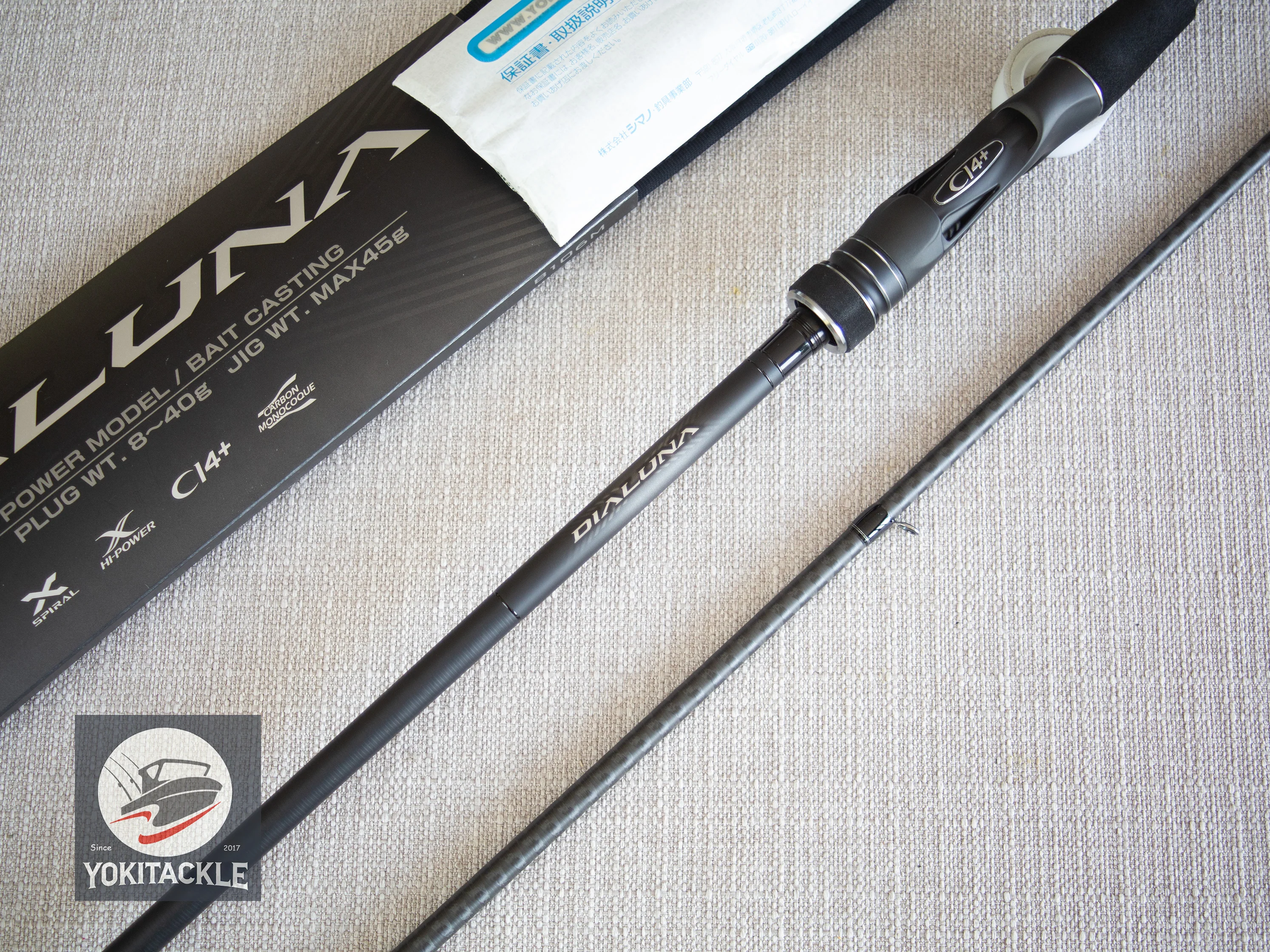Brand New Shimano 23 DIALUNA B106M Baitcasting Rod - Image 5