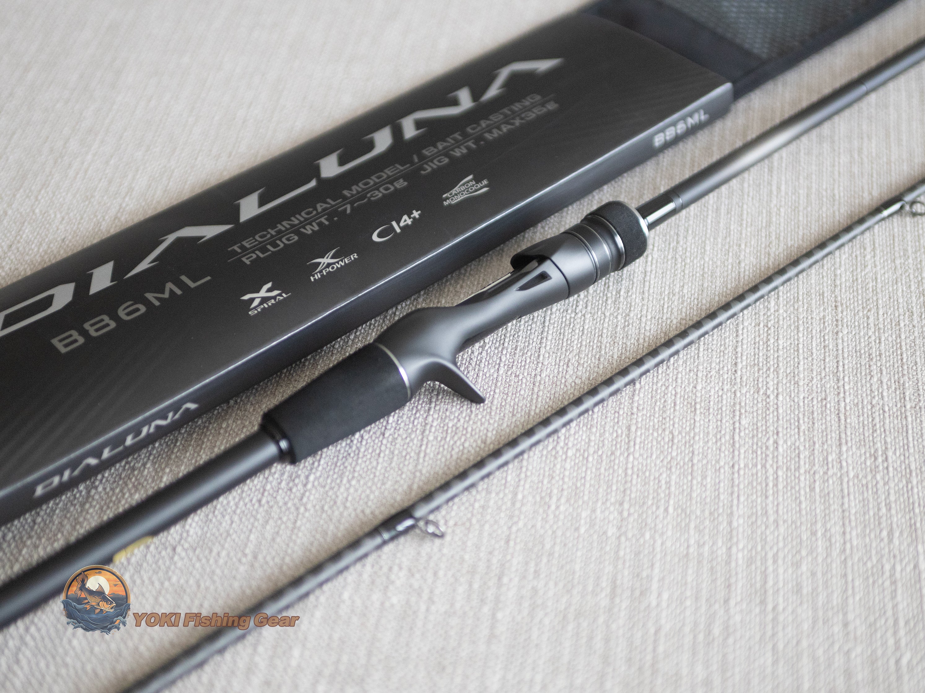 Brand New Shimano 23 DIALUNA B86ML Baitcasting Rod - Image 3