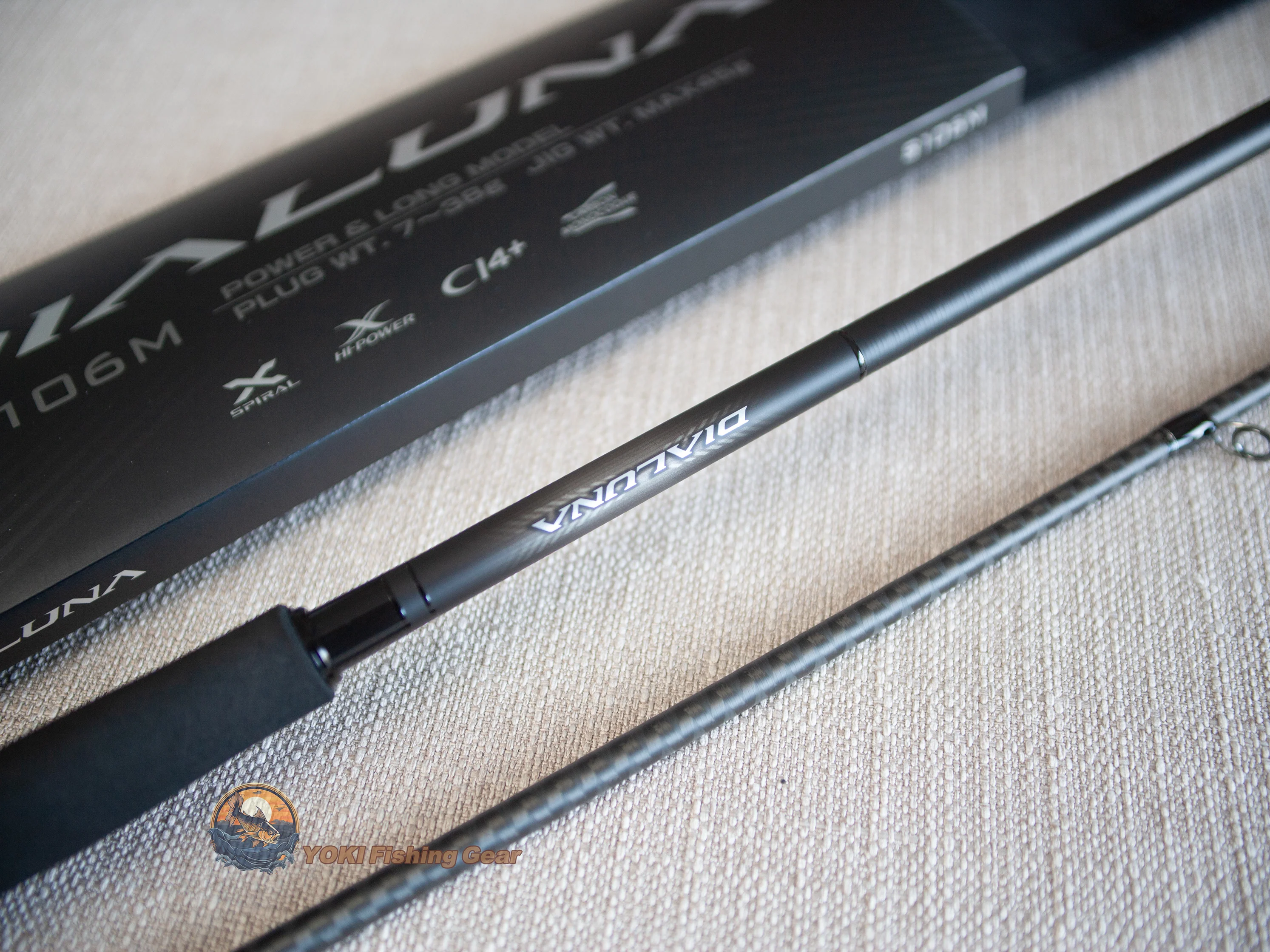 Brand New Shimano 23 DIALUNA S106M Spinning Rod - Image 3