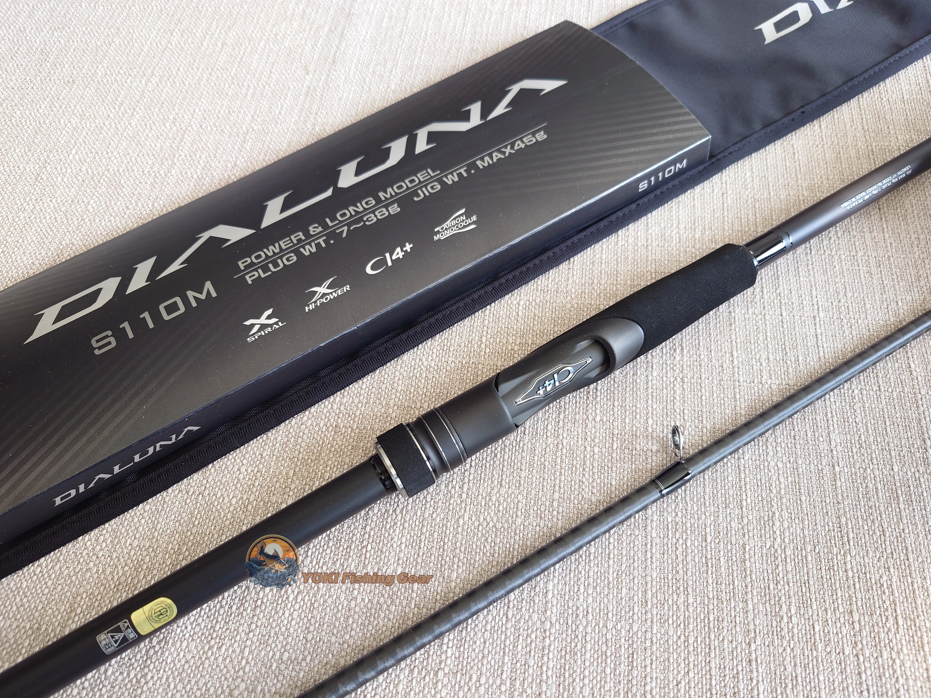 Brand New Shimano 23 DIALUNA S110M Spinning Rod - Image 3