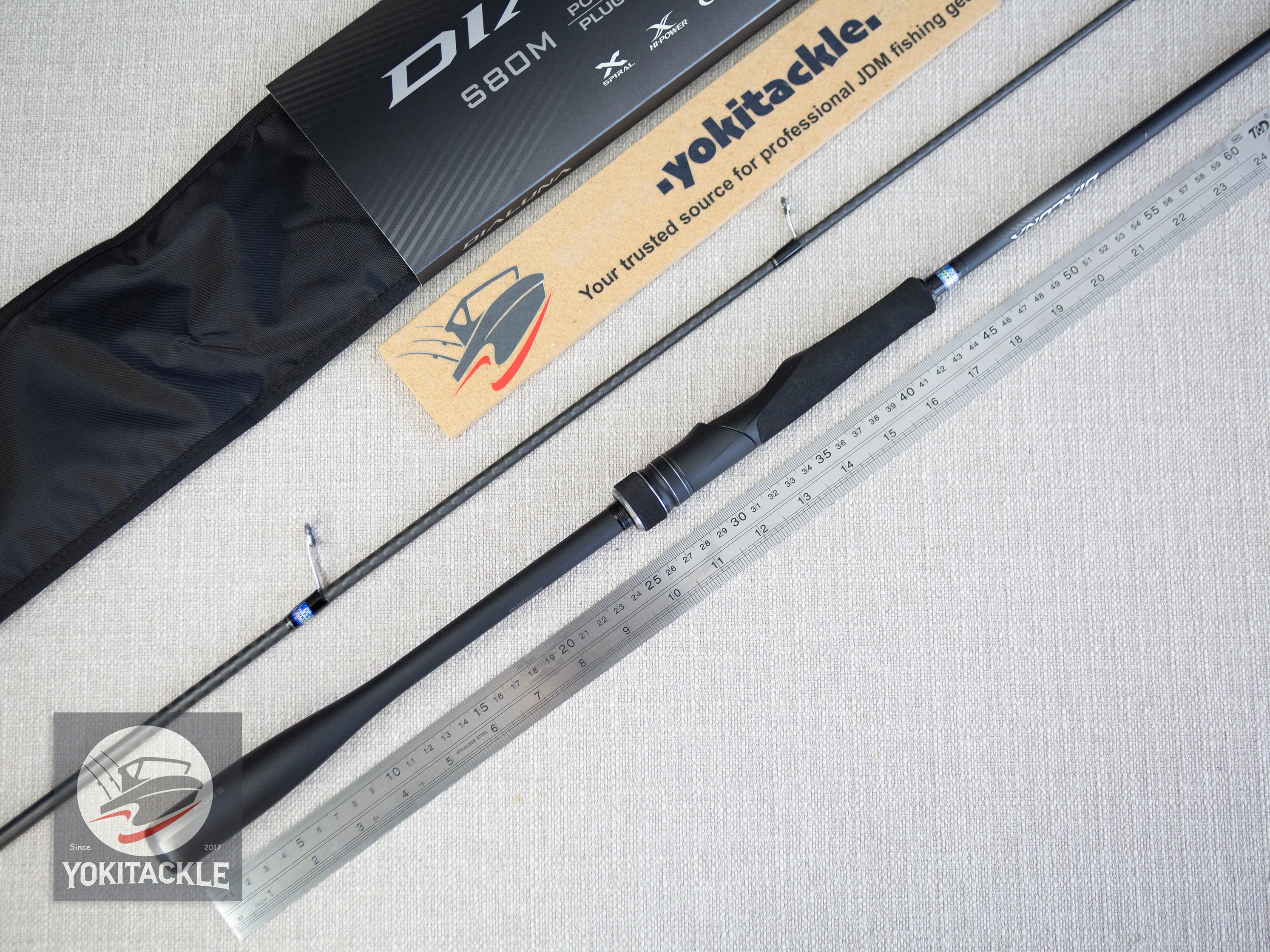 Brand New Shimano 23 DIALUNA S80M Spinning Rod - Image 2