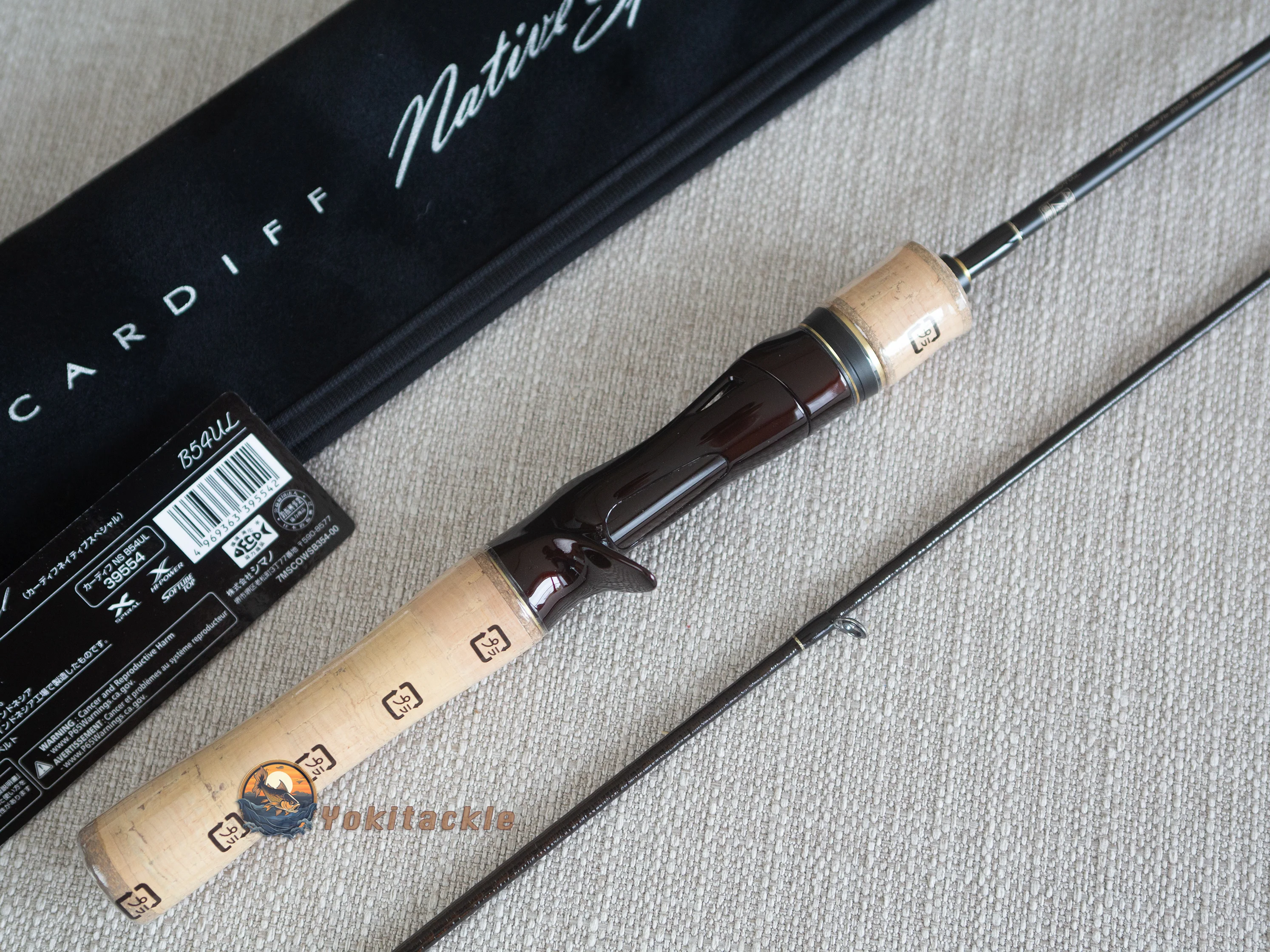 Brand New Shimano CARDIFF NATIVE SPECIAL B54UL Baitcasting Rod for Trout - Image 4