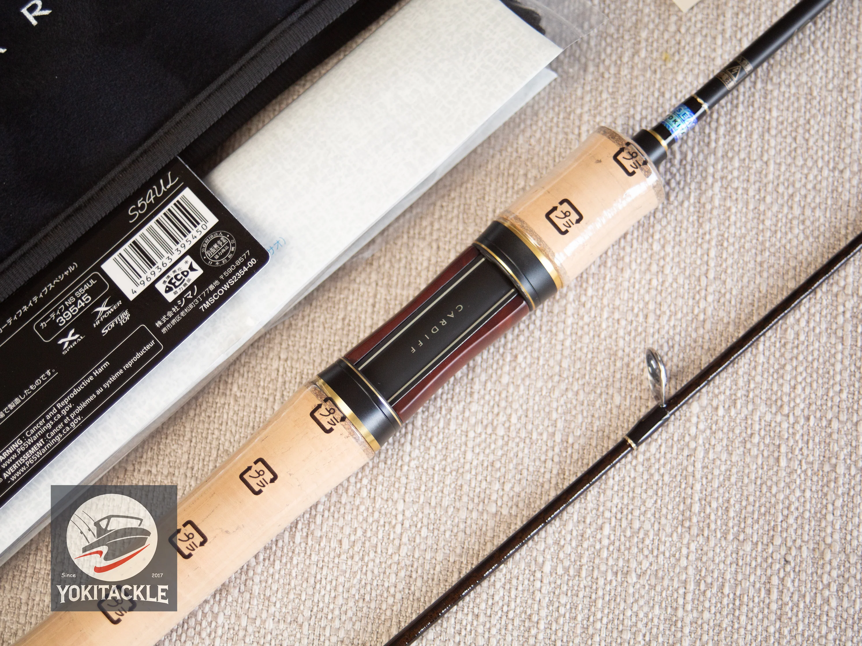 Brand New Shimano CARDIFF NATIVE SPECIAL S54UL Spinning Rod for Trout - Image 3