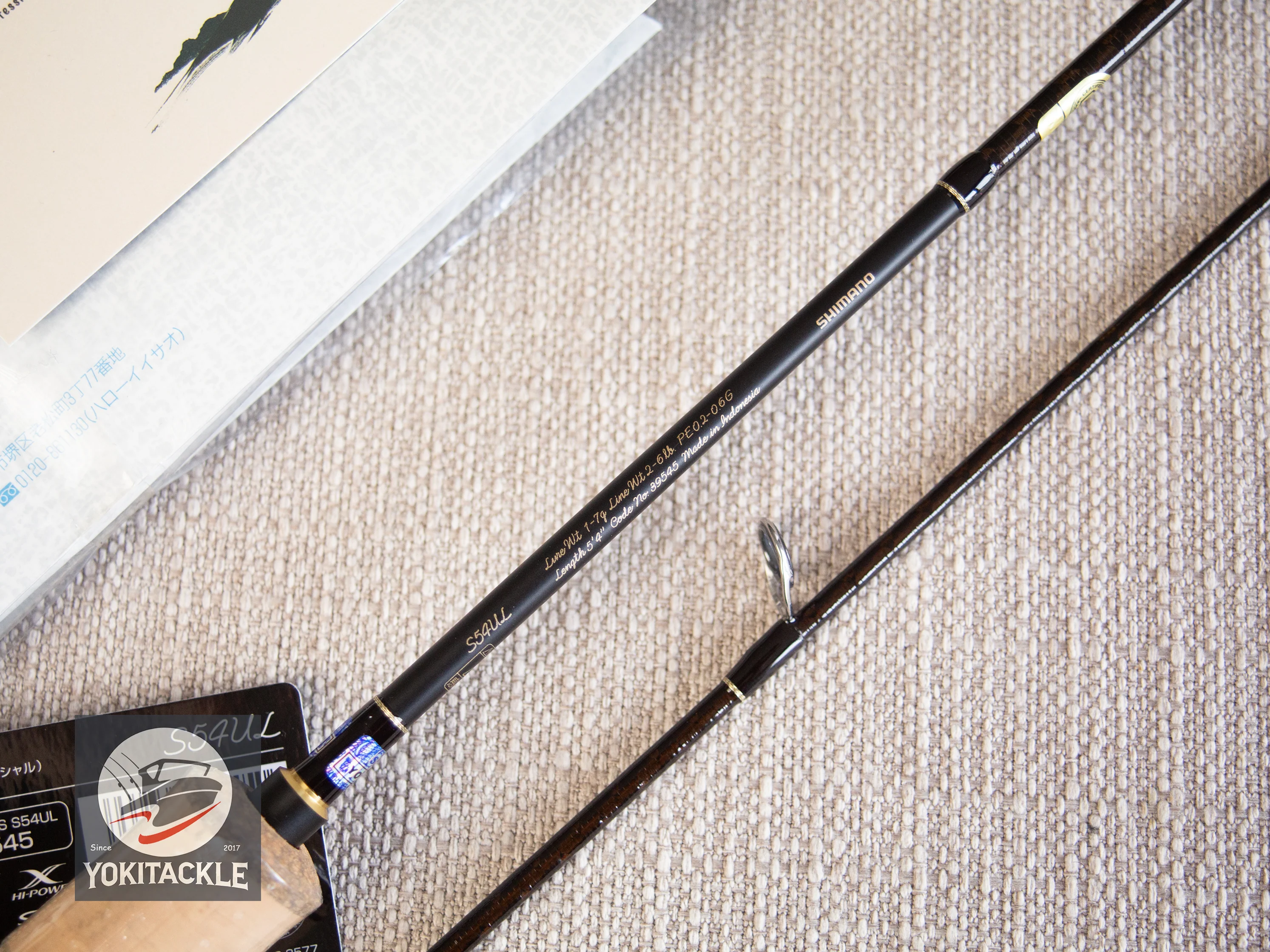Brand New Shimano CARDIFF NATIVE SPECIAL S54UL Spinning Rod for Trout - Image 6